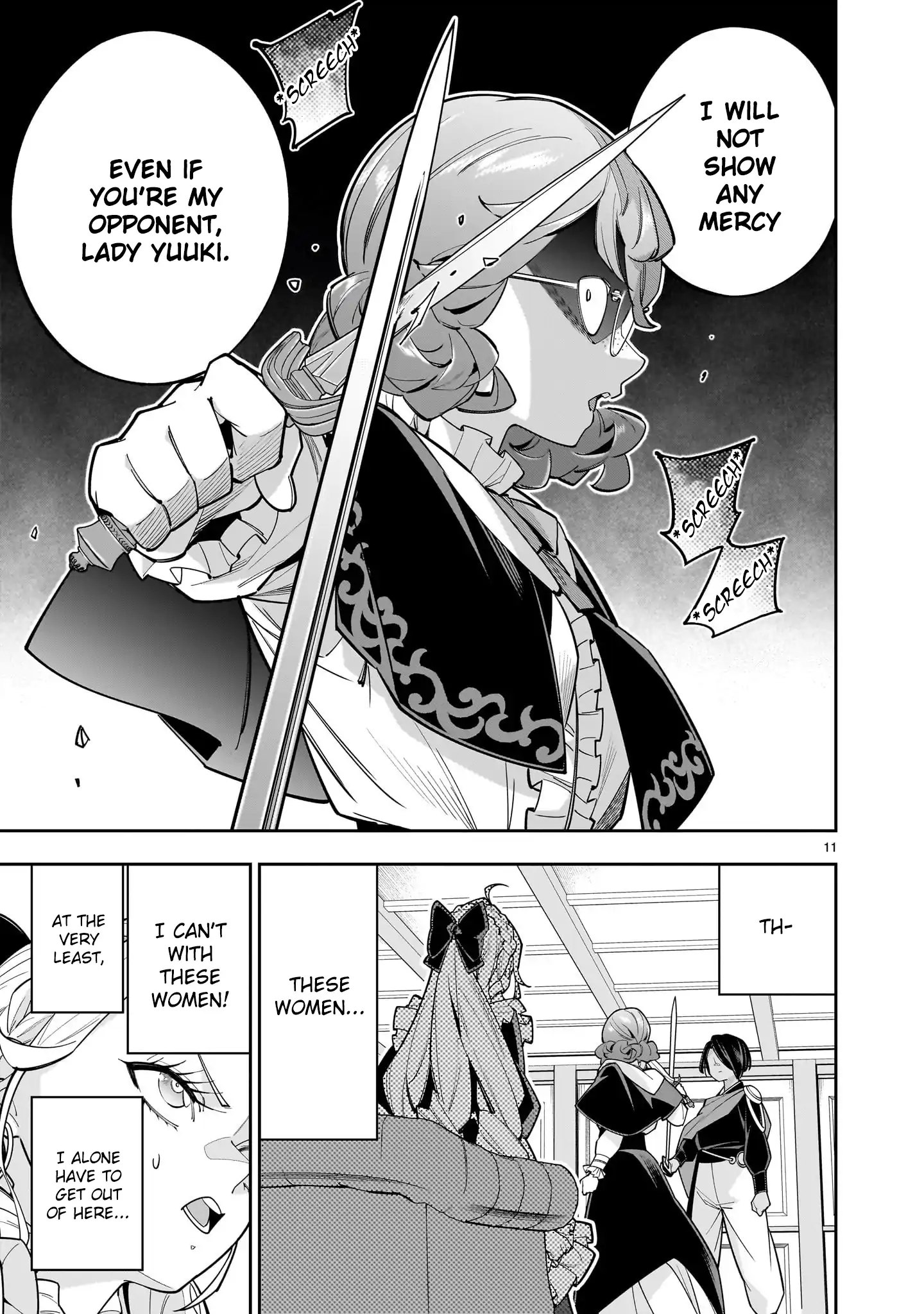 The Death Defying Princess Creates a Yuri Harem to Survive Chapter 10 - page 11
