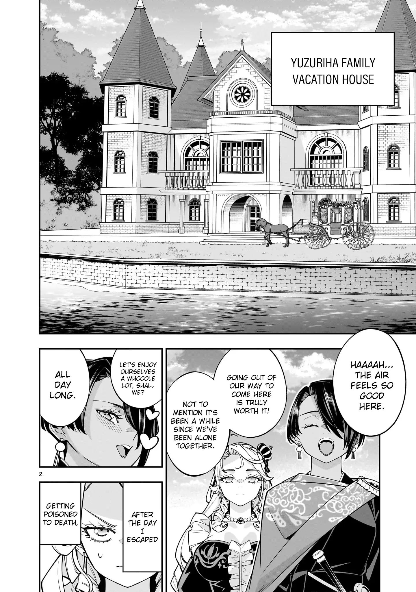The Death Defying Princess Creates a Yuri Harem to Survive Chapter 10 - page 2
