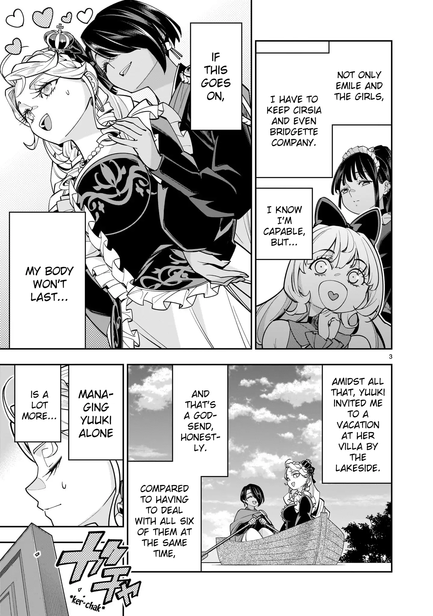 The Death Defying Princess Creates a Yuri Harem to Survive Chapter 10 - page 3