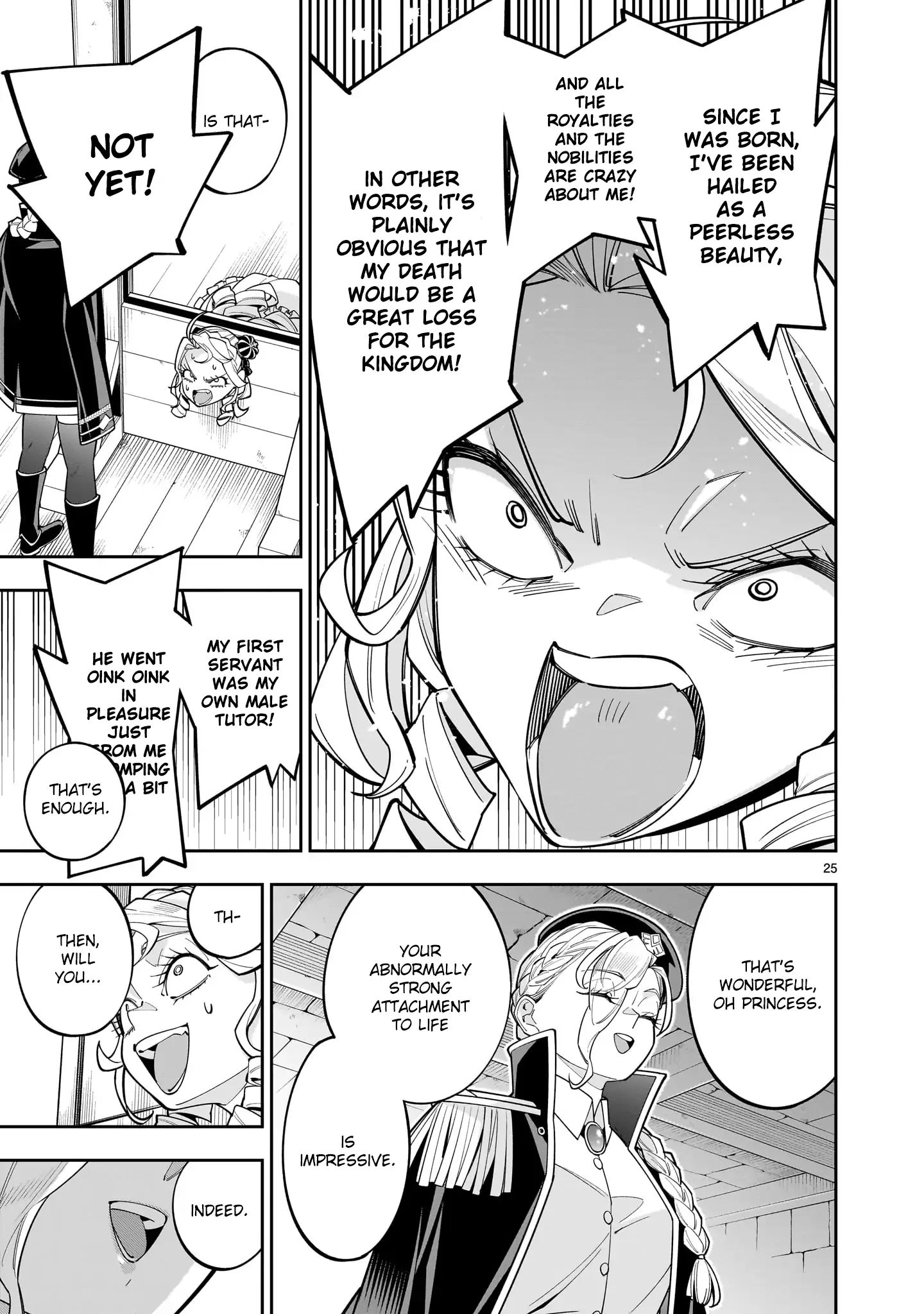 The Death Defying Princess Creates a Yuri Harem to Survive Chapter 10 - page 41