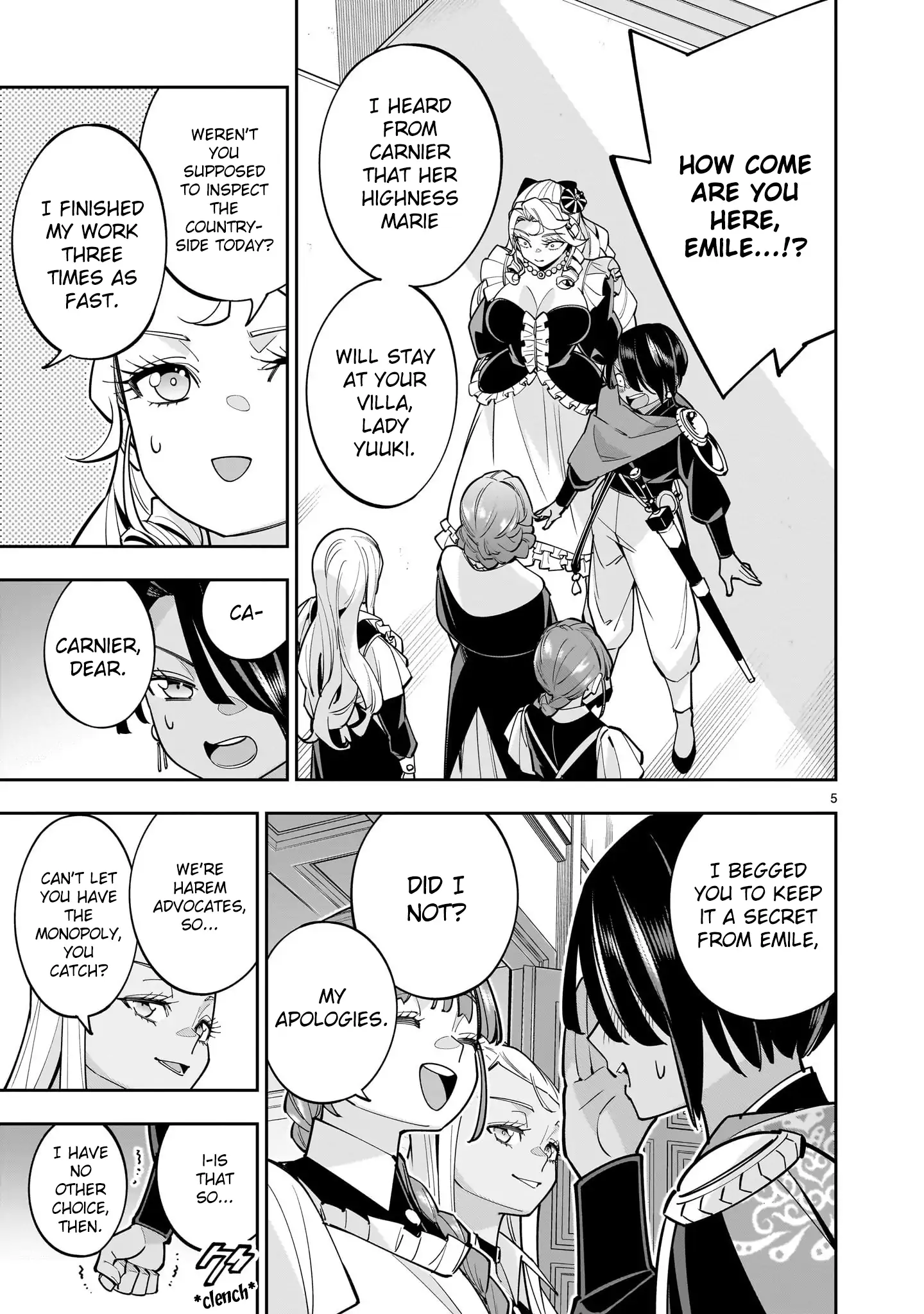 The Death Defying Princess Creates a Yuri Harem to Survive Chapter 10 - page 5