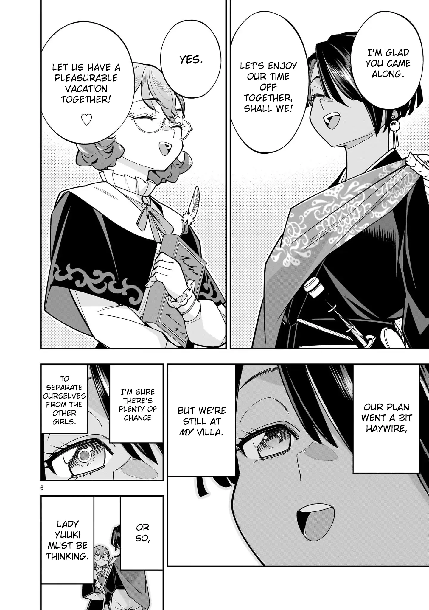 The Death Defying Princess Creates a Yuri Harem to Survive Chapter 10 - page 6