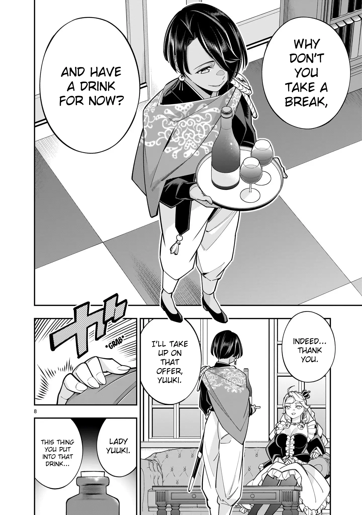 The Death Defying Princess Creates a Yuri Harem to Survive Chapter 10 - page 8