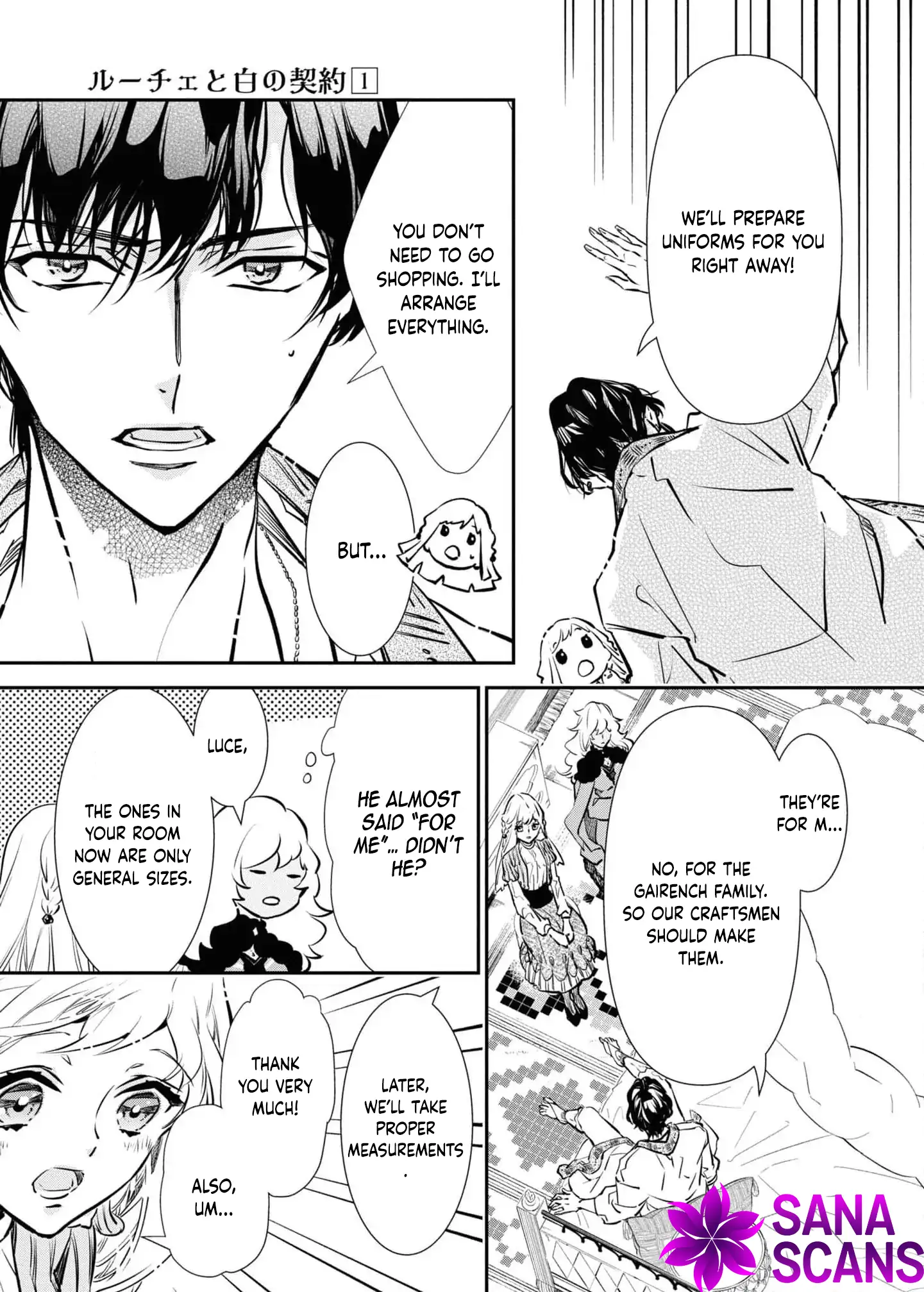 Luce to Shiro no Keiyaku Chapter 5 - page 8