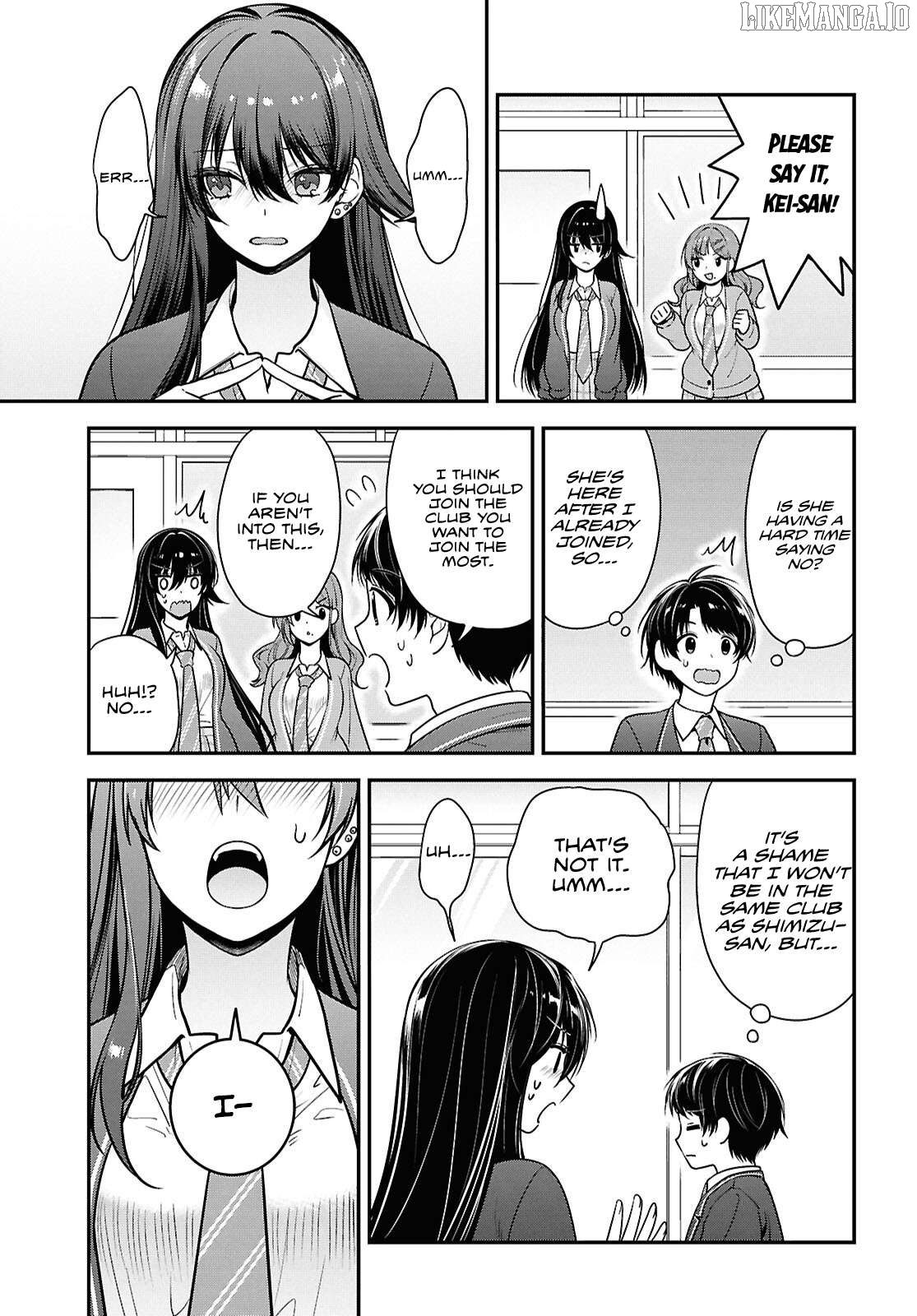 The Yankee Shimizu-san Sitting Next to Me Has Dyed Her Hair Black Chapter 10 - page 32