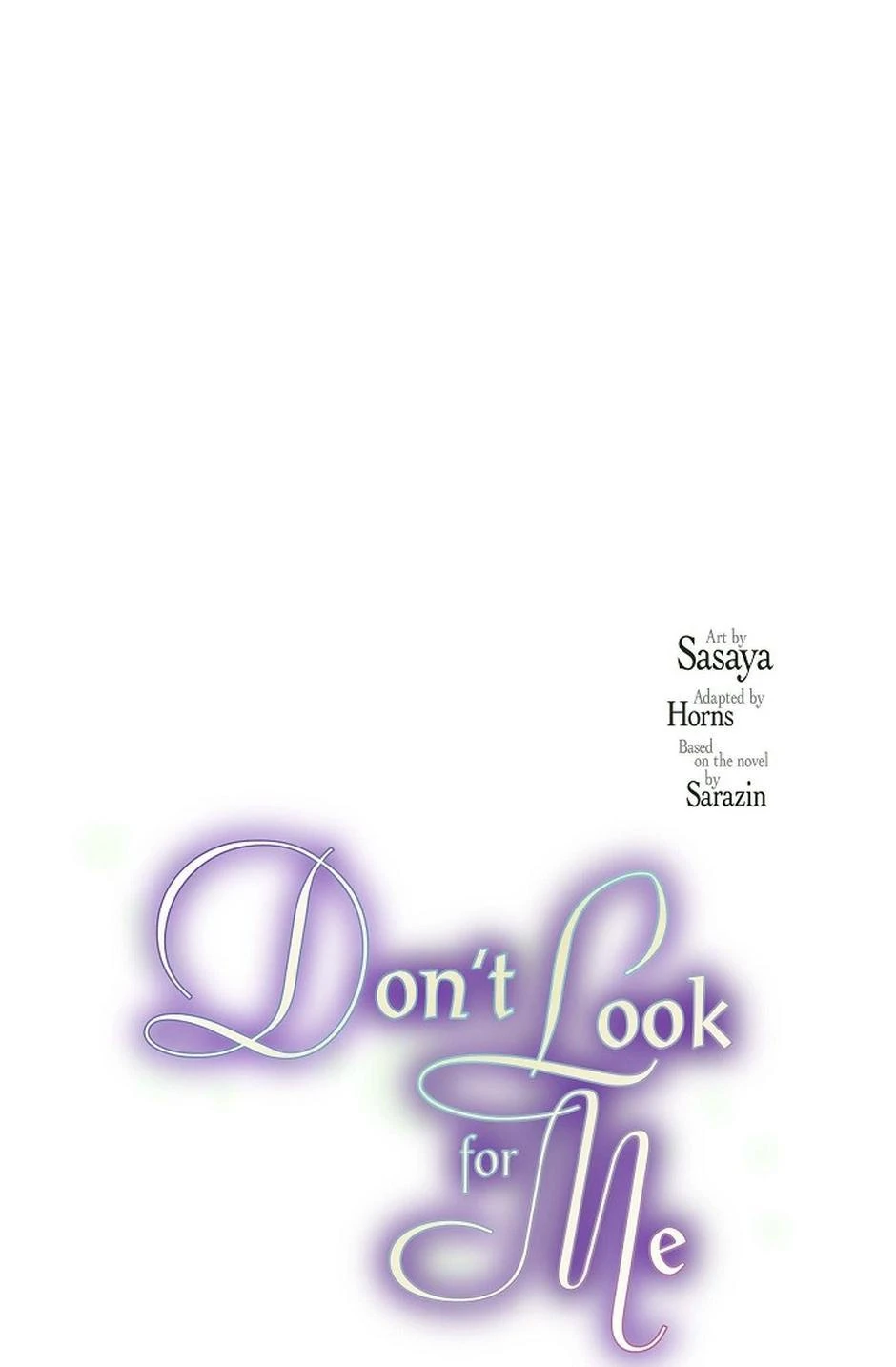 Don't Look For Me Chapter 58 - page 8