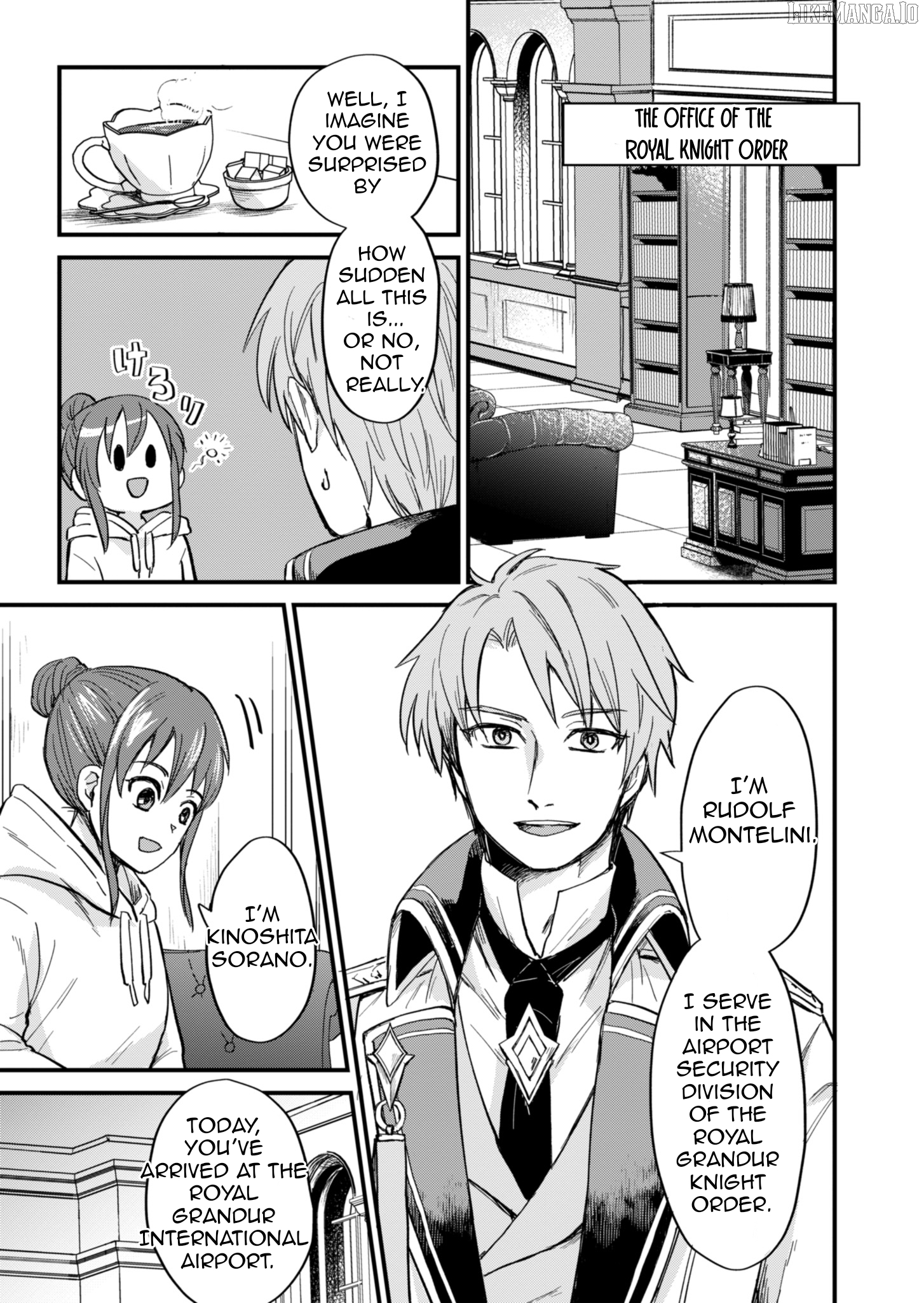 Tenkuu no Isekai Bistro-Ten - Kanban Musume Sorano ga Oishii Shiawase Todokemasu Chapter 1 - page 34