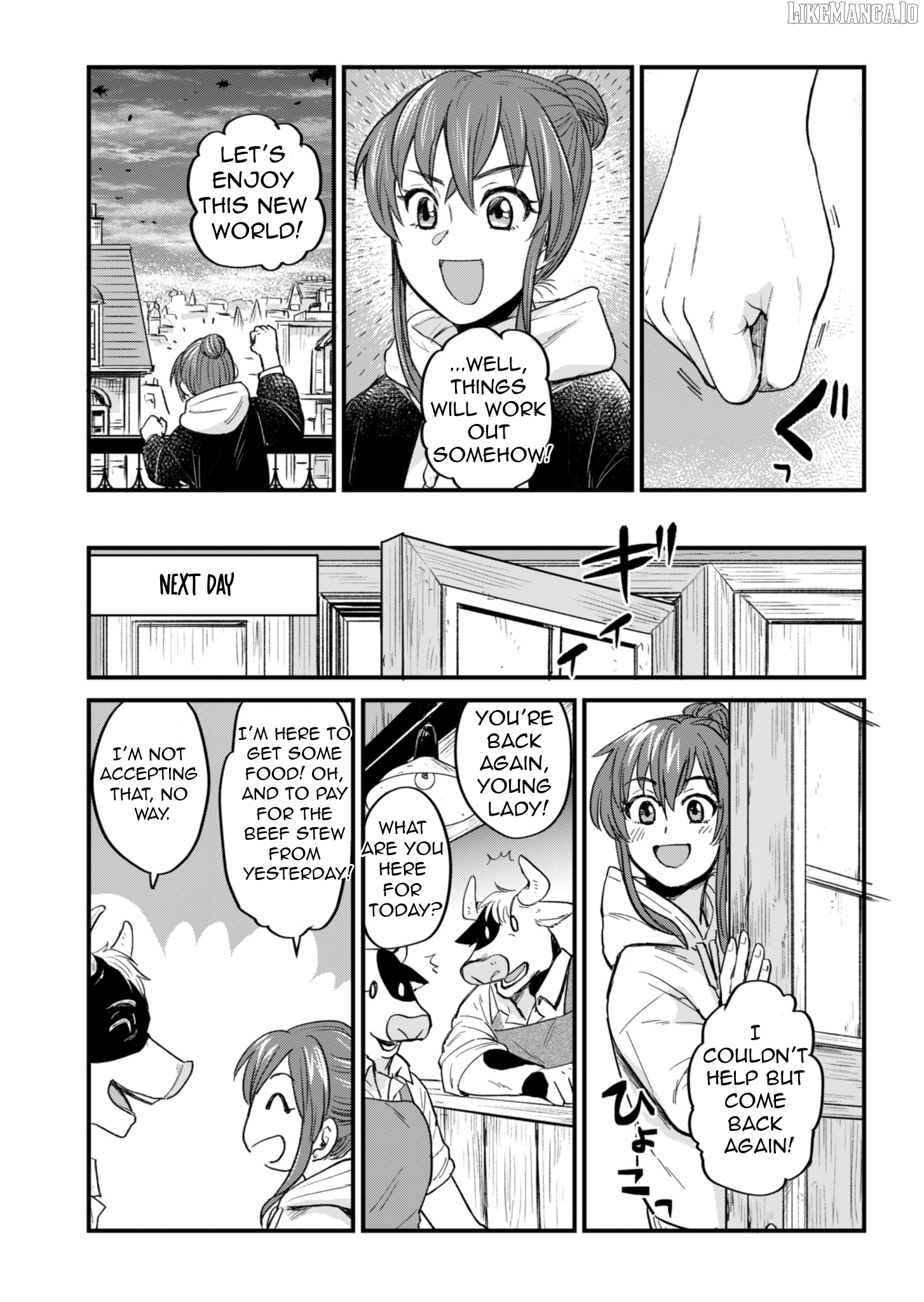 Tenkuu no Isekai Bistro-Ten - Kanban Musume Sorano ga Oishii Shiawase Todokemasu Chapter 1 - page 45