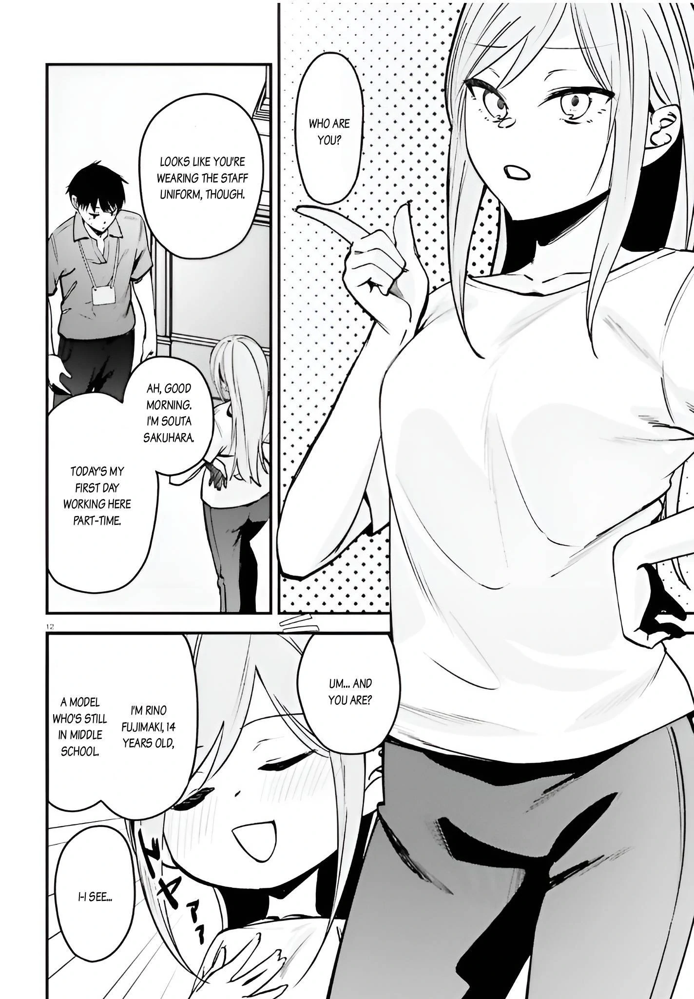 The Handsome Girl Who Stole My Girlfriend Seems to Be After Me Now Chapter 11 - page 12
