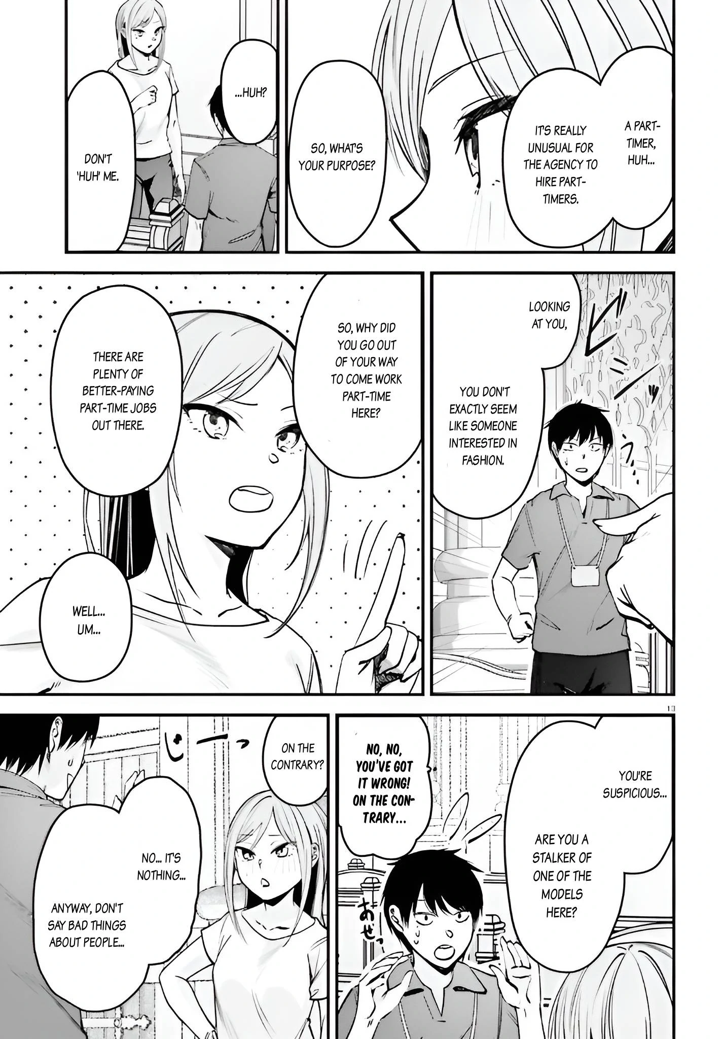 The Handsome Girl Who Stole My Girlfriend Seems to Be After Me Now Chapter 11 - page 13