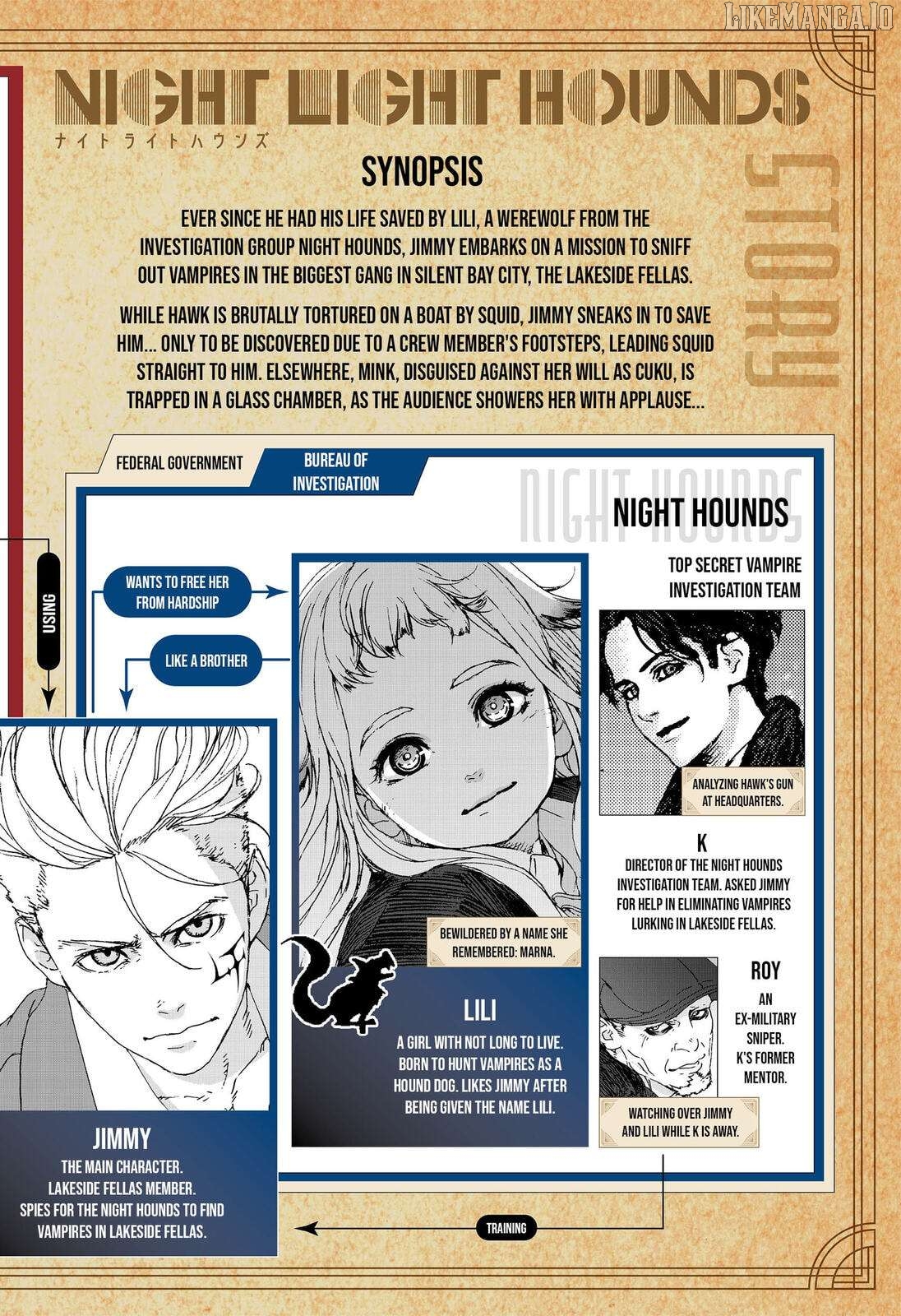 Night Light Hounds Chapter 21.1 - page 1