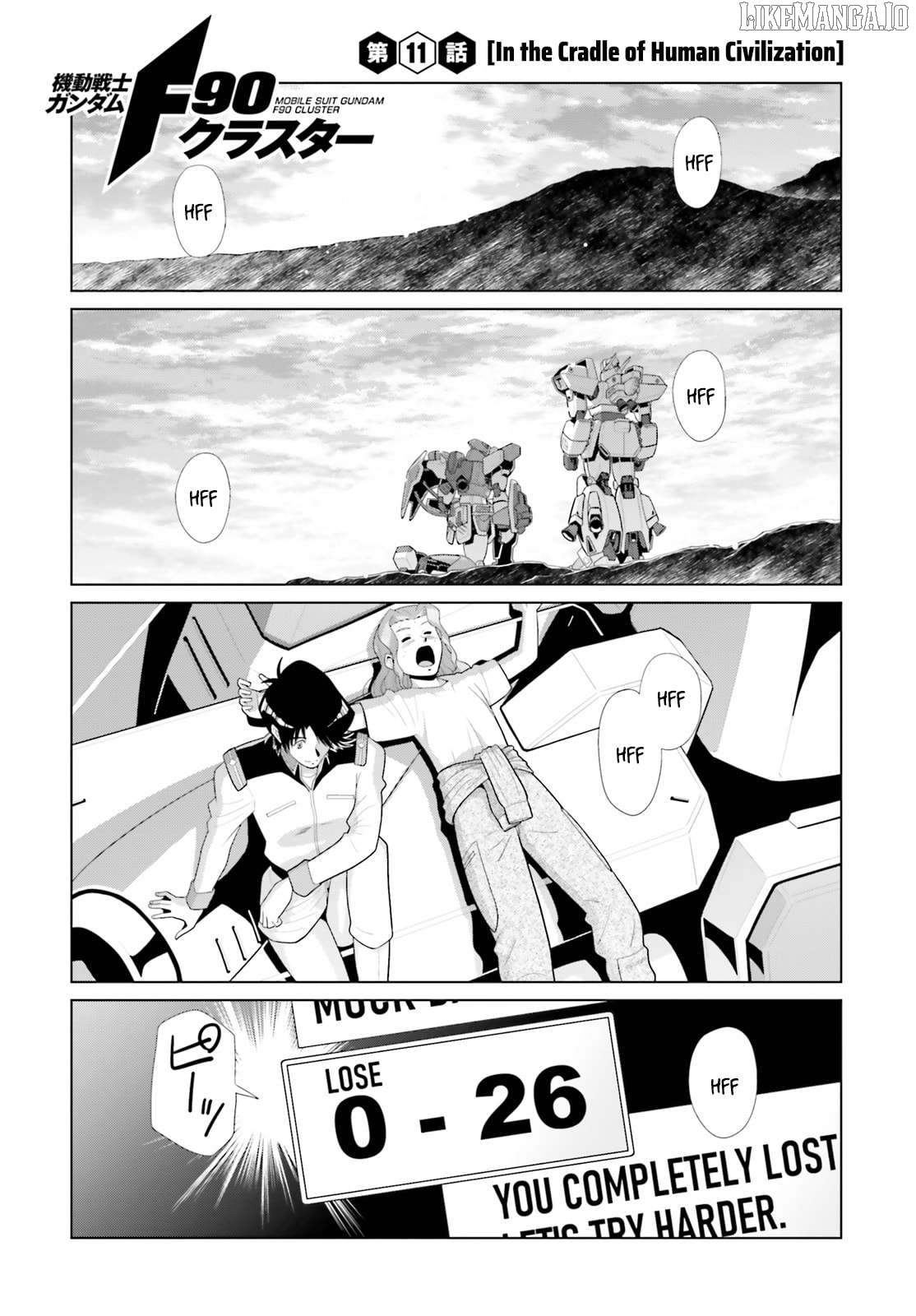 Mobile Suit Gundam F90 Cluster Chapter 12 - page 1