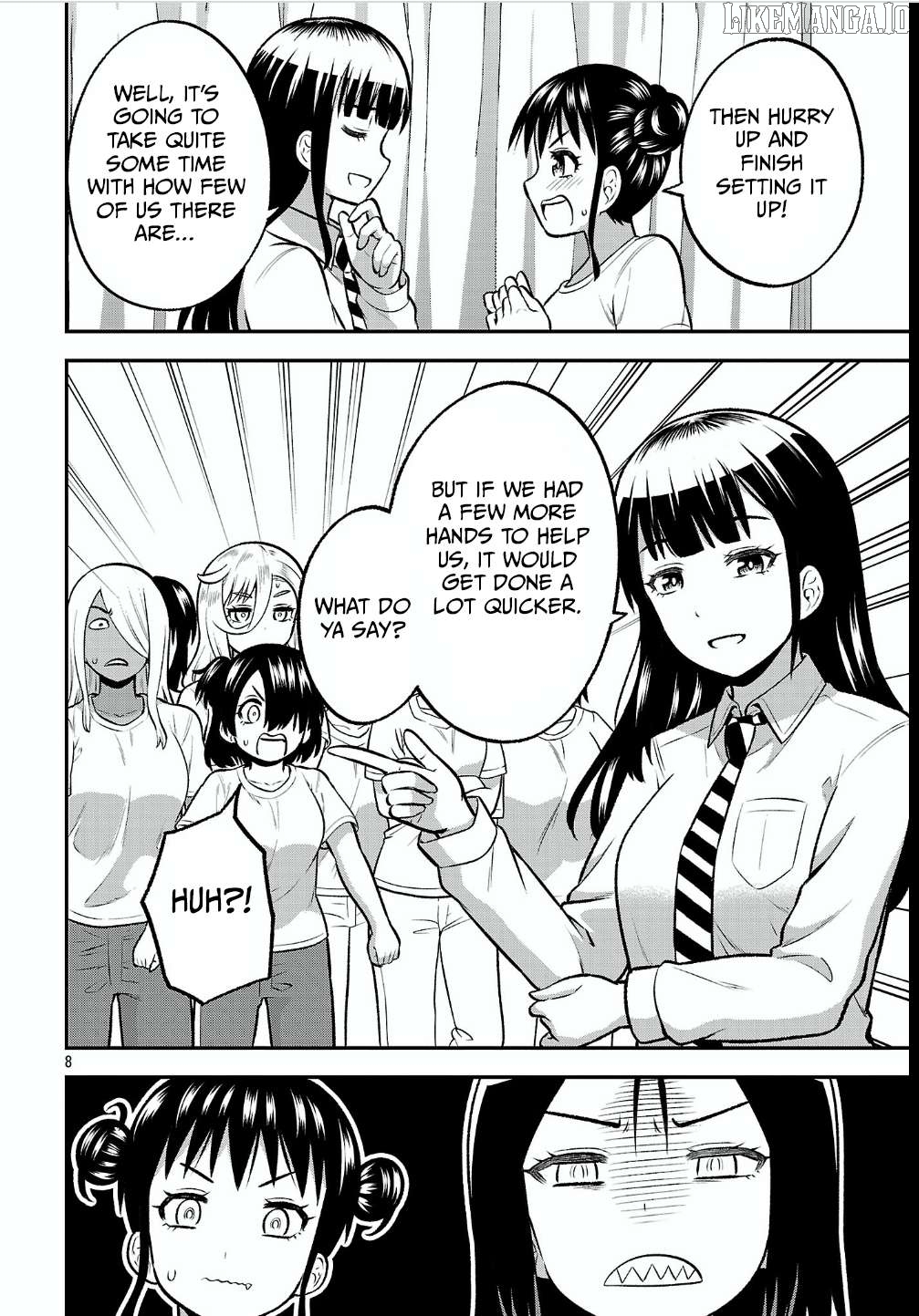Yankee JK Kuzuhana-chan: Another Side of the Heroine Chapter 12 - page 8