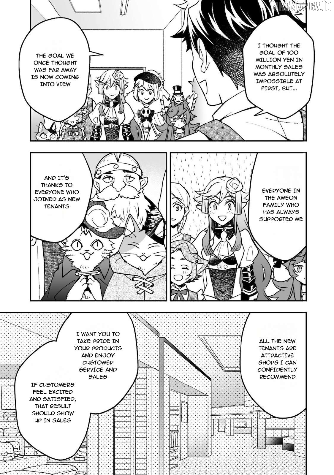 AWEON Mall Isekai, Grand Opening Today! THE COMIC Chapter 23 - page 32