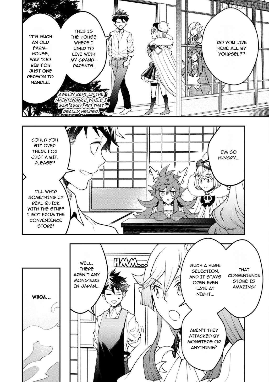 AWEON Mall Isekai, Grand Opening Today! THE COMIC Chapter 24.5 - page 3