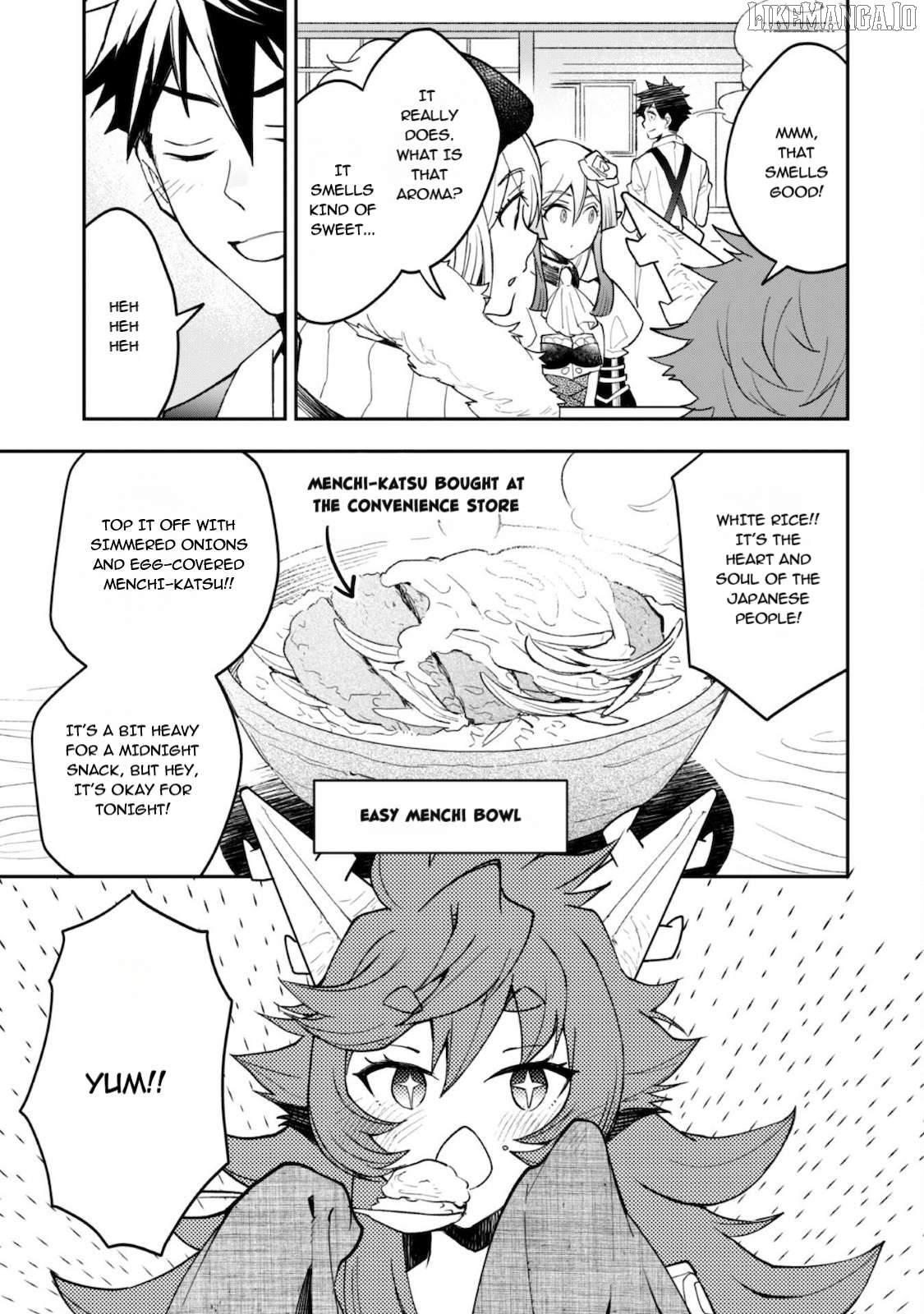 AWEON Mall Isekai, Grand Opening Today! THE COMIC Chapter 24.5 - page 4