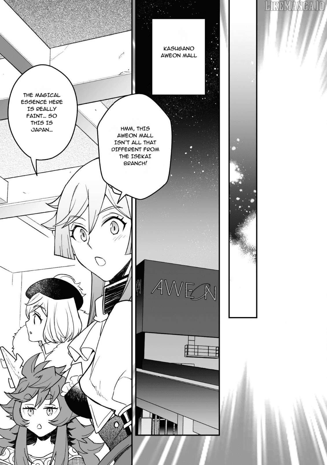 AWEON Mall Isekai, Grand Opening Today! THE COMIC Chapter 24 - page 29