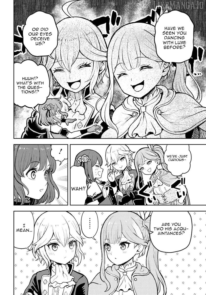 I was reincarnated as the villain with evil eyes, so I aim to be a mob character Chapter 11.1 - page 5