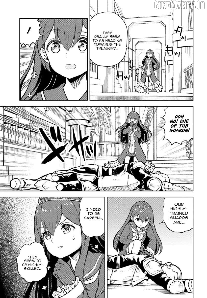 I was reincarnated as the villain with evil eyes, so I aim to be a mob character Chapter 11.1 - page 8