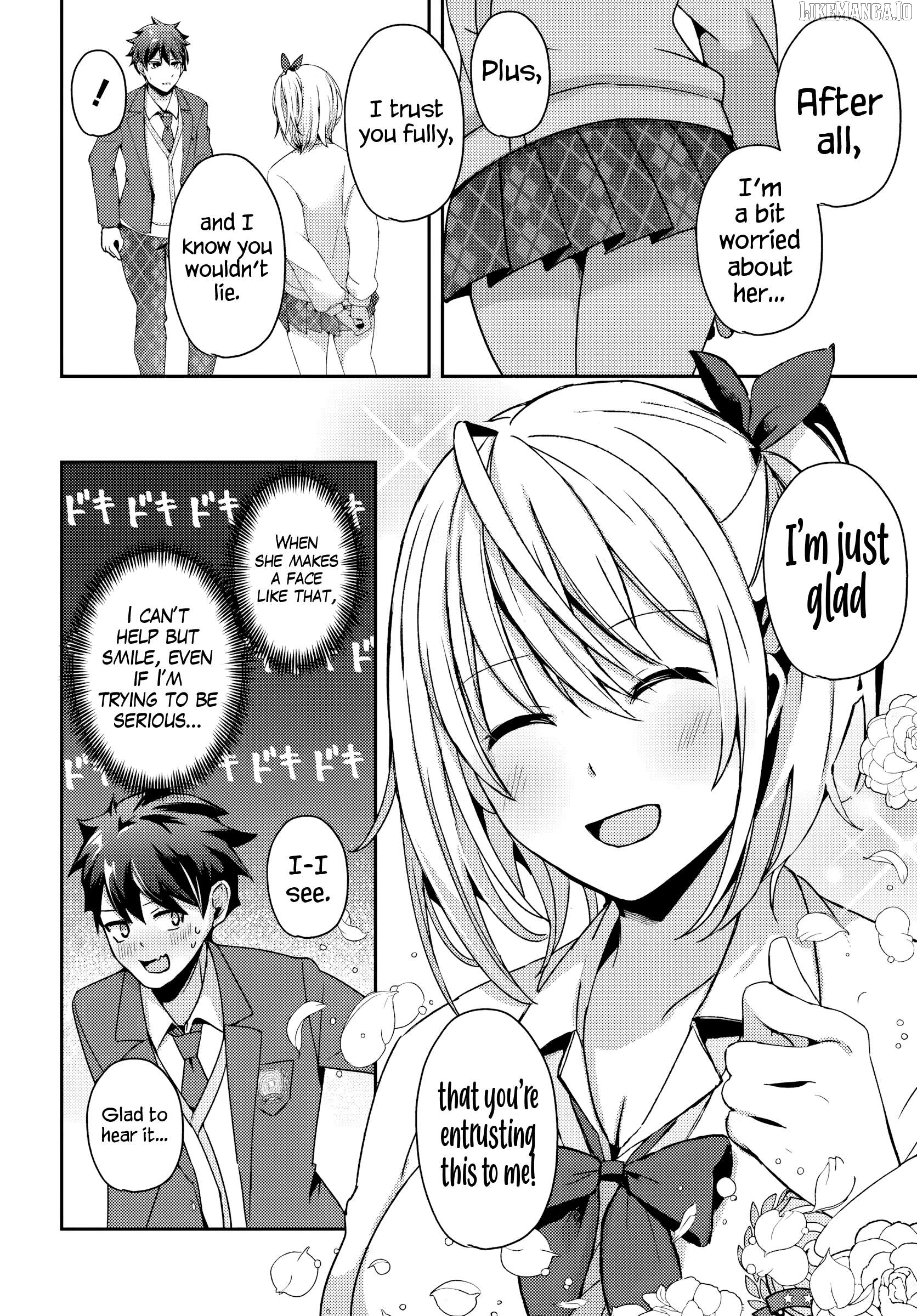 Te ni iretan saimin apuri de yume no haaremu seikatsu o okuritai Chapter 7.1 - page 4