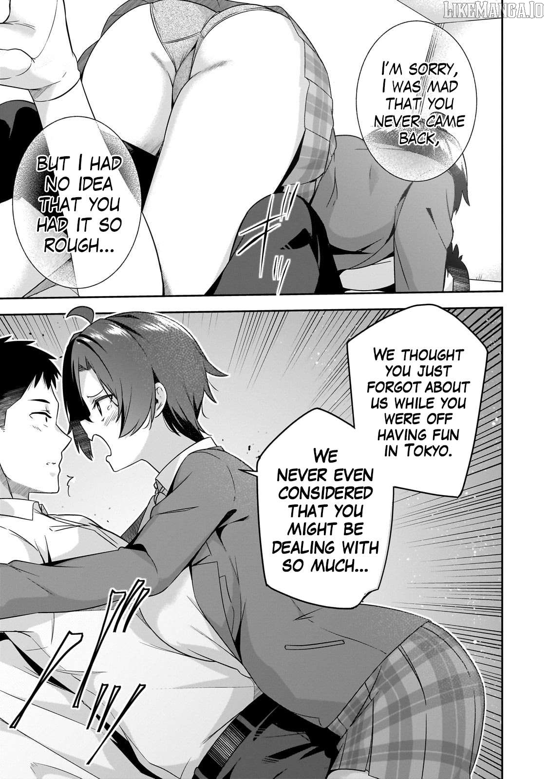 10-Nen Buri ni Saikai shita Kusogaki wa Seijun Bishoujo JK ni Seichou shiteita Chapter 9.2 - page 4