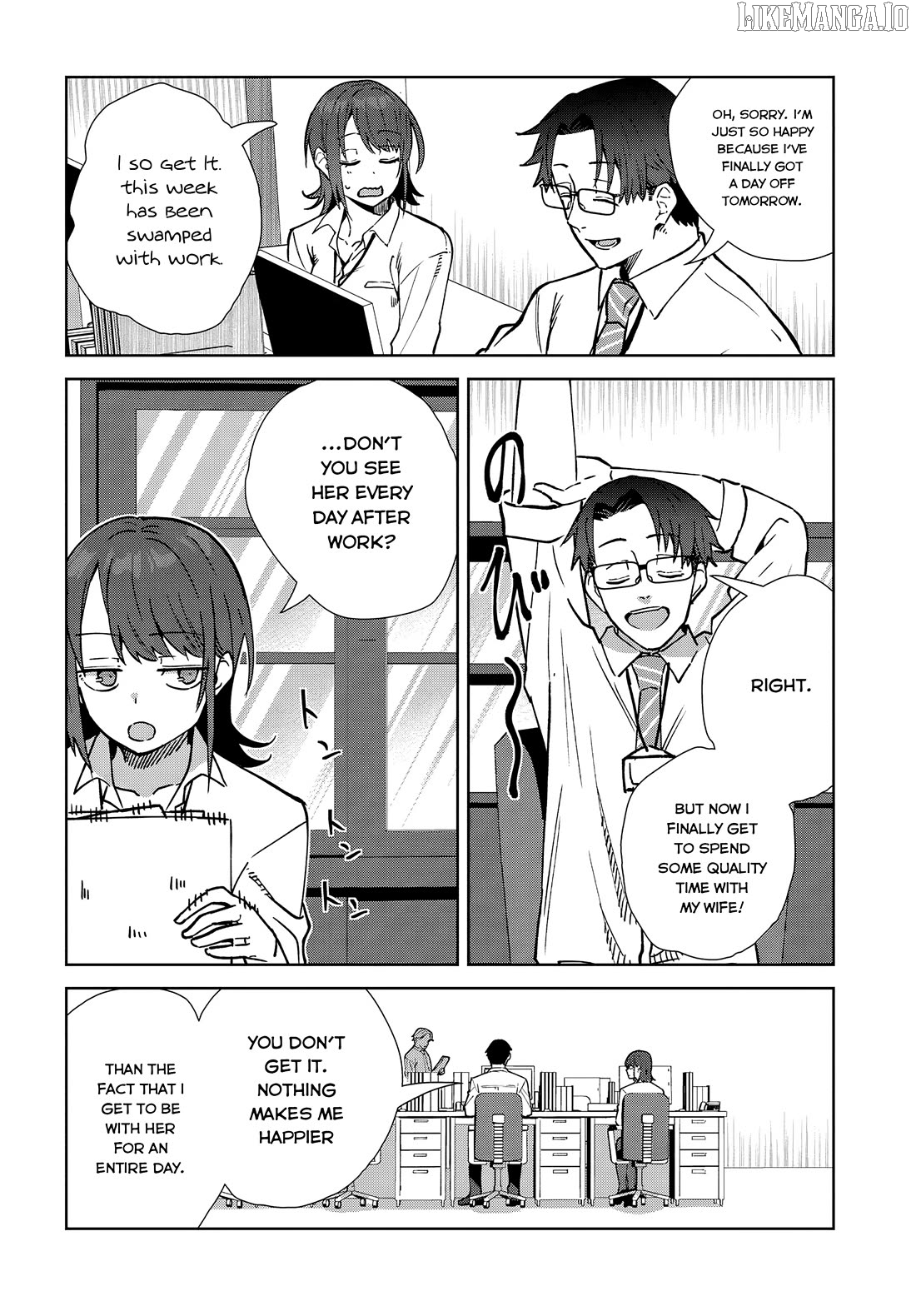 Soshiki no shukuteki to kekkon shitara mecha amai Chapter 8 - page 2