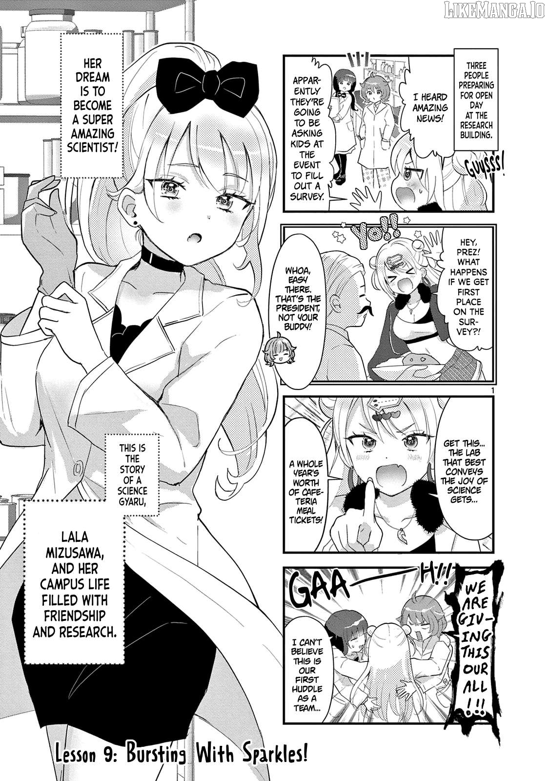 Lalalab☆ ~Gal to Kagaku to Seishun to!~ Chapter 9 - page 2