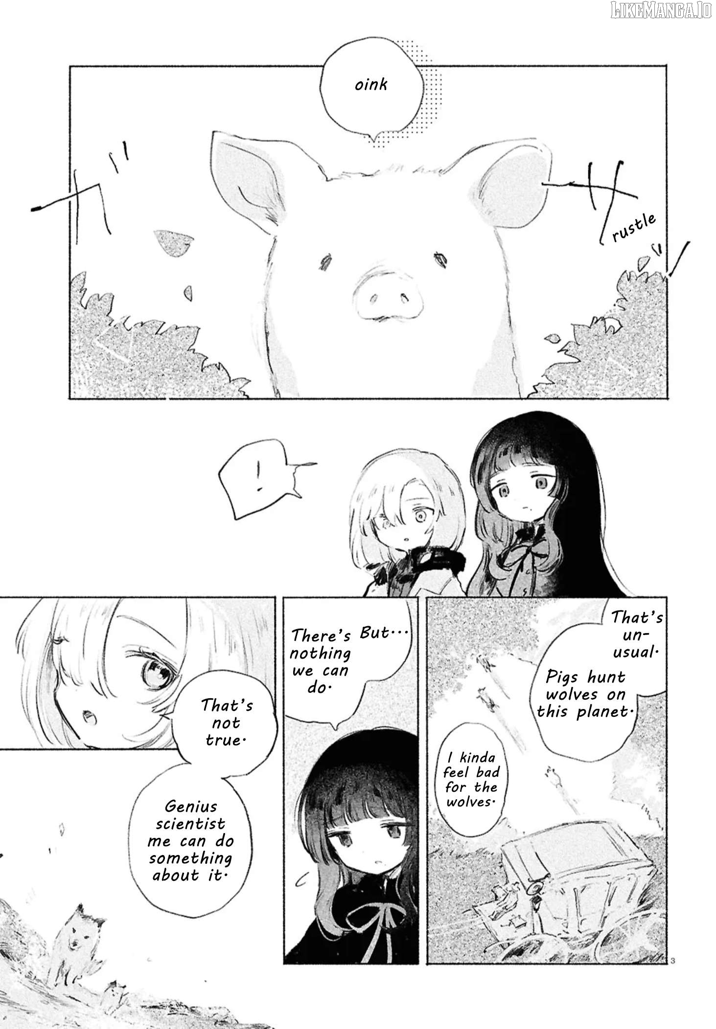 Shoujo Seikan Hyouryuuki Chapter 8 - page 3
