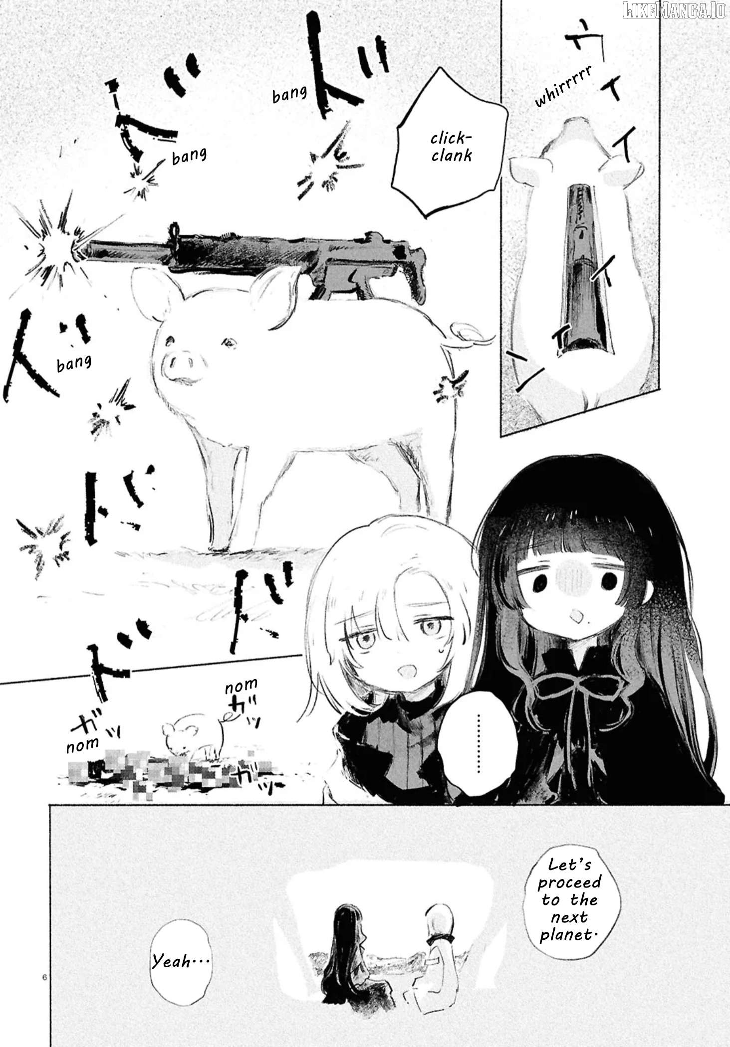 Shoujo Seikan Hyouryuuki Chapter 8 - page 6