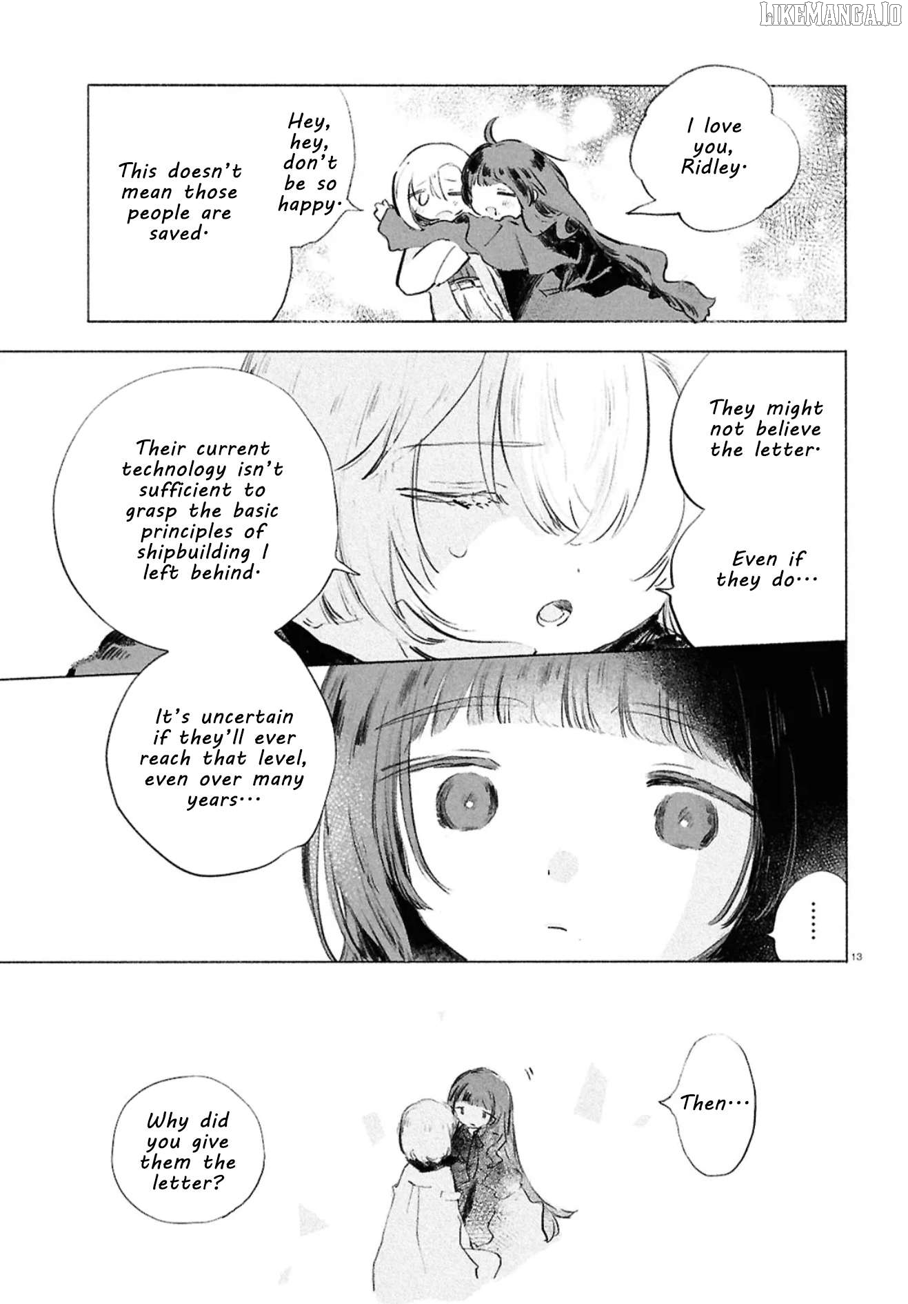 Shoujo Seikan Hyouryuuki Chapter 9 - page 12