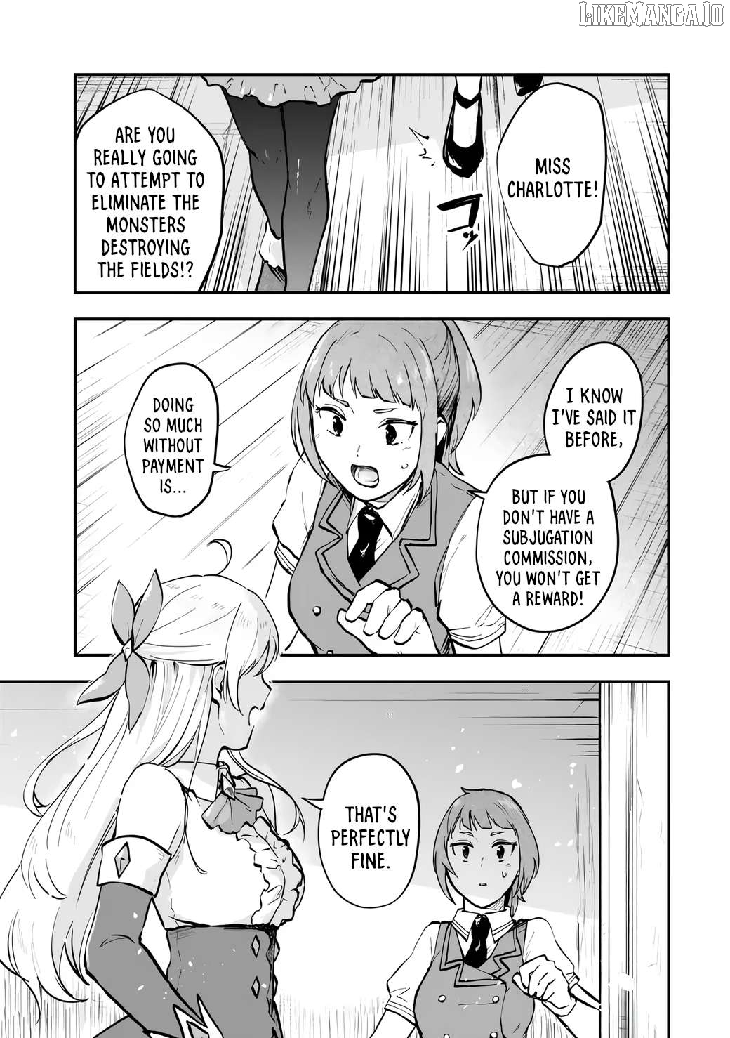 [Pakupaku desu wa] Tsuihousareta Ojou-sama no "Monster wo Taberu Hodo Tsuyoku Naru" Skill wa, 1-shoku de 1 Level Up suru Zendaimimon no Saikyou Skill deshita. 3-nichi de Jinrui Saikyou ni narimashita wa~! Chapter 9 - page 1