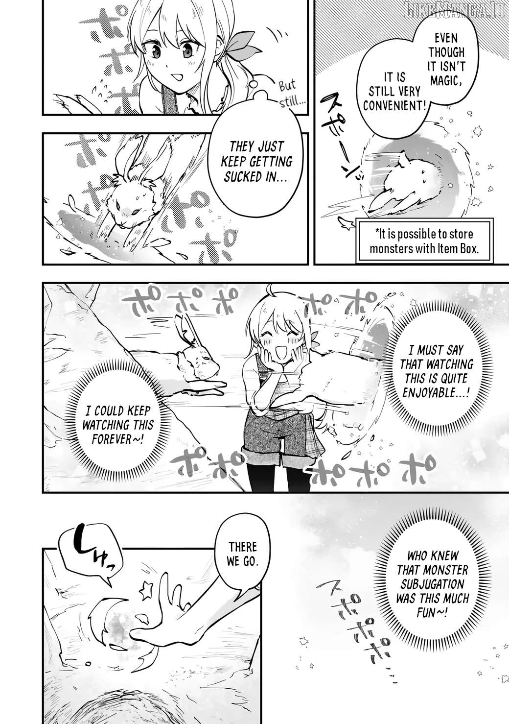 [Pakupaku desu wa] Tsuihousareta Ojou-sama no "Monster wo Taberu Hodo Tsuyoku Naru" Skill wa, 1-shoku de 1 Level Up suru Zendaimimon no Saikyou Skill deshita. 3-nichi de Jinrui Saikyou ni narimashita wa~! Chapter 9 - page 24