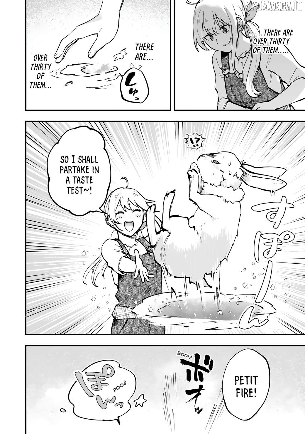 [Pakupaku desu wa] Tsuihousareta Ojou-sama no "Monster wo Taberu Hodo Tsuyoku Naru" Skill wa, 1-shoku de 1 Level Up suru Zendaimimon no Saikyou Skill deshita. 3-nichi de Jinrui Saikyou ni narimashita wa~! Chapter 9 - page 28