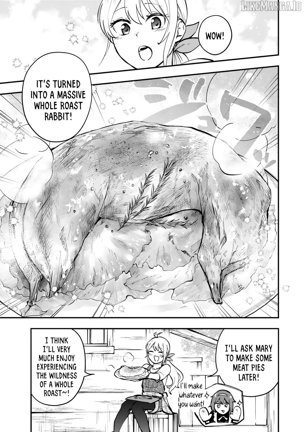 [Pakupaku desu wa] Tsuihousareta Ojou-sama no "Monster wo Taberu Hodo Tsuyoku Naru" Skill wa, 1-shoku de 1 Level Up suru Zendaimimon no Saikyou Skill deshita. 3-nichi de Jinrui Saikyou ni narimashita wa~! Chapter 9 - page 29