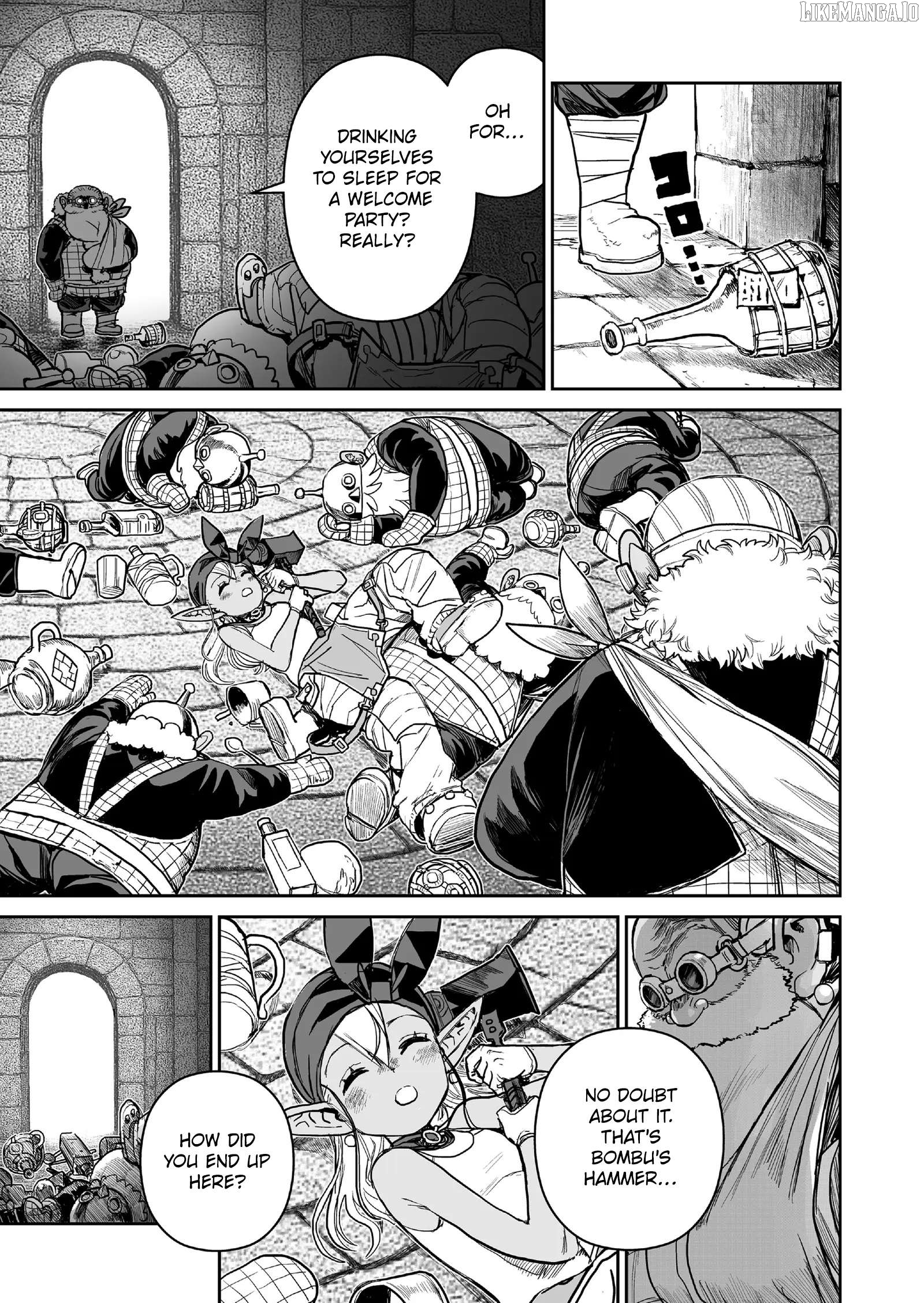 Abandoned: The Hero Who's So Strong He Breaks Every Weapon and The Elf Blacksmith Chapter 16 - page 13