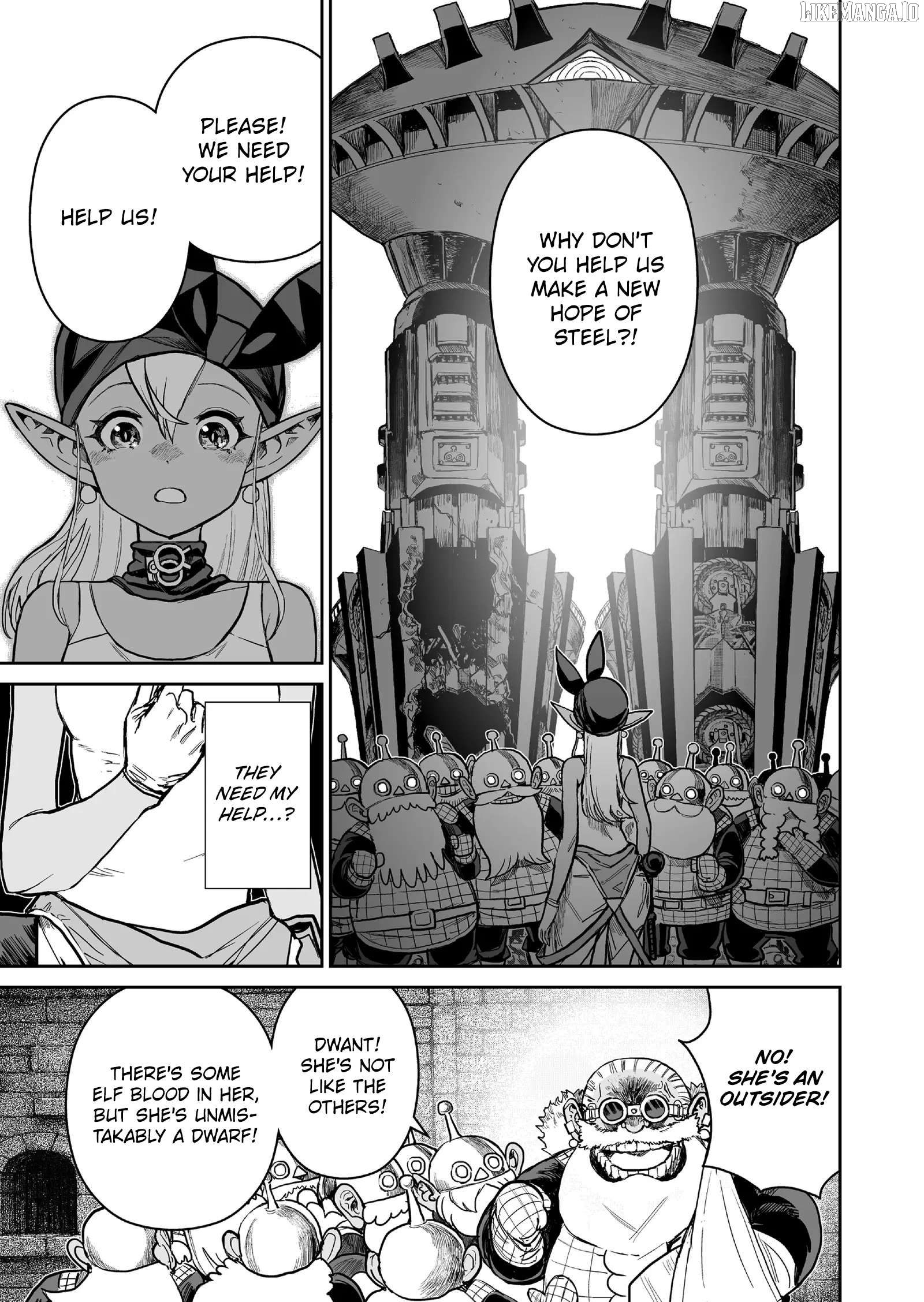Abandoned: The Hero Who's So Strong He Breaks Every Weapon and The Elf Blacksmith Chapter 16 - page 5