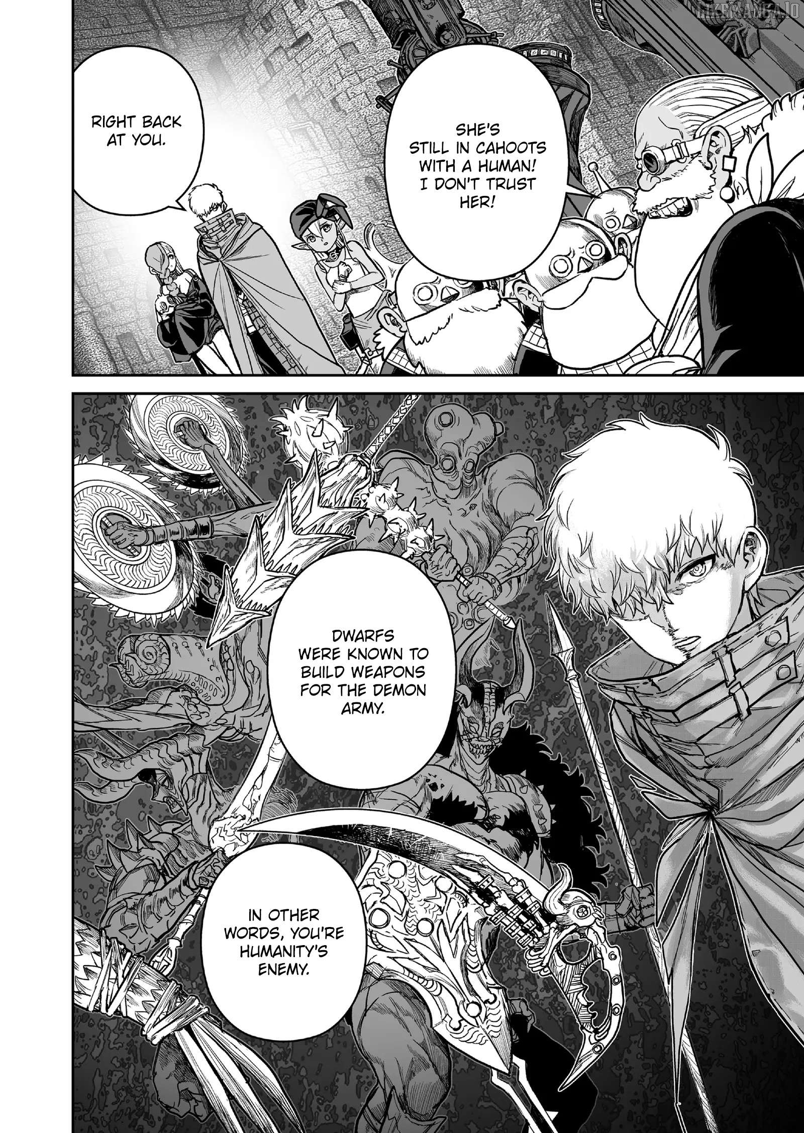 Abandoned: The Hero Who's So Strong He Breaks Every Weapon and The Elf Blacksmith Chapter 16 - page 6