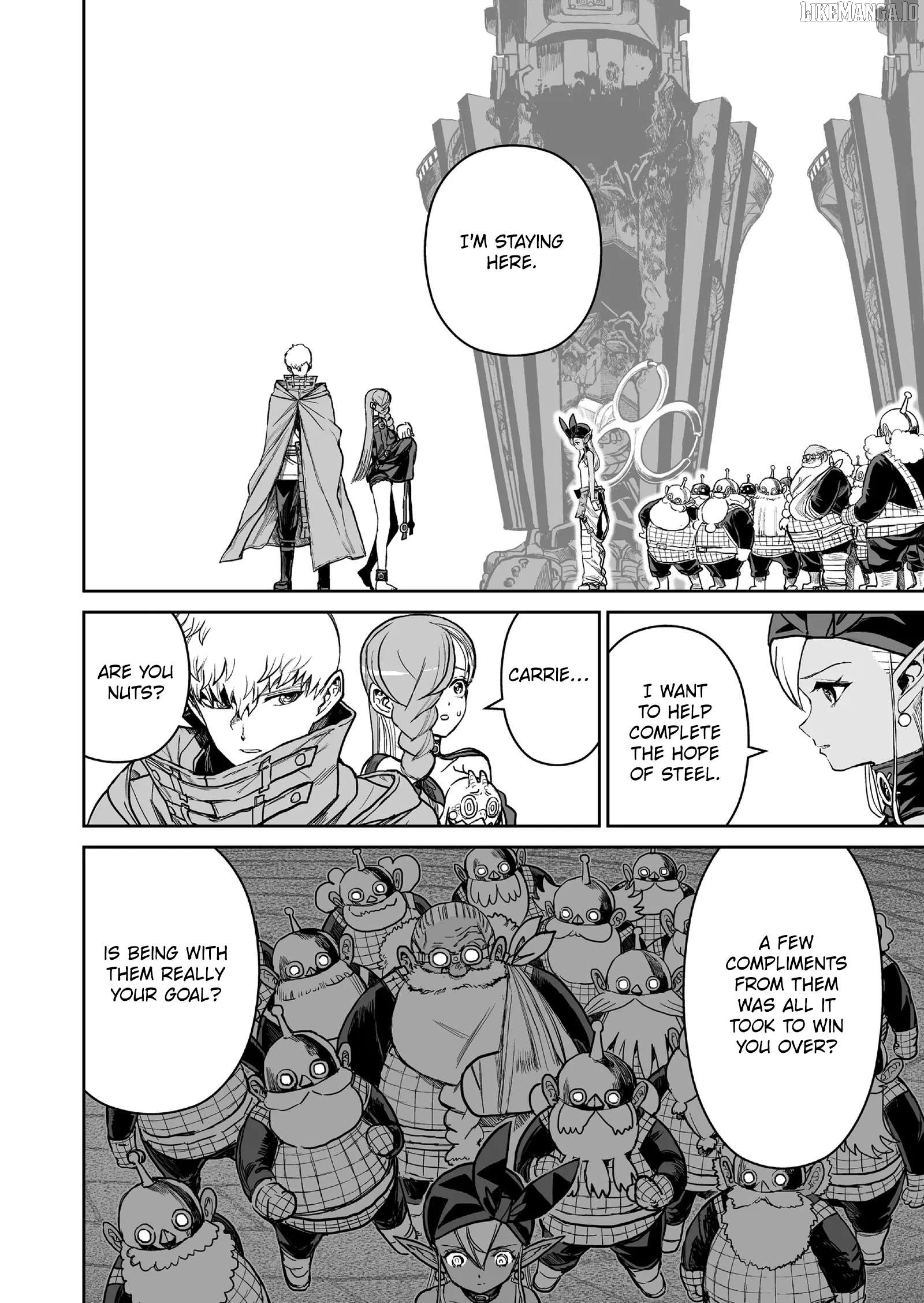 Abandoned: The Hero Who's So Strong He Breaks Every Weapon and The Elf Blacksmith Chapter 16 - page 8