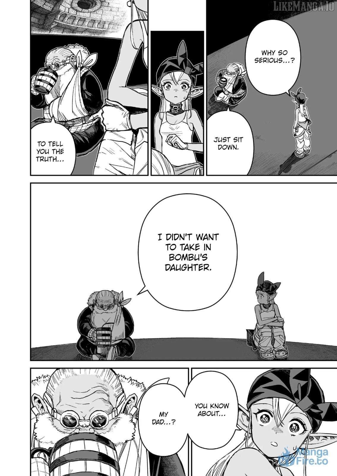 Abandoned: The Hero Who's So Strong He Breaks Every Weapon and The Elf Blacksmith Chapter 17 - page 12