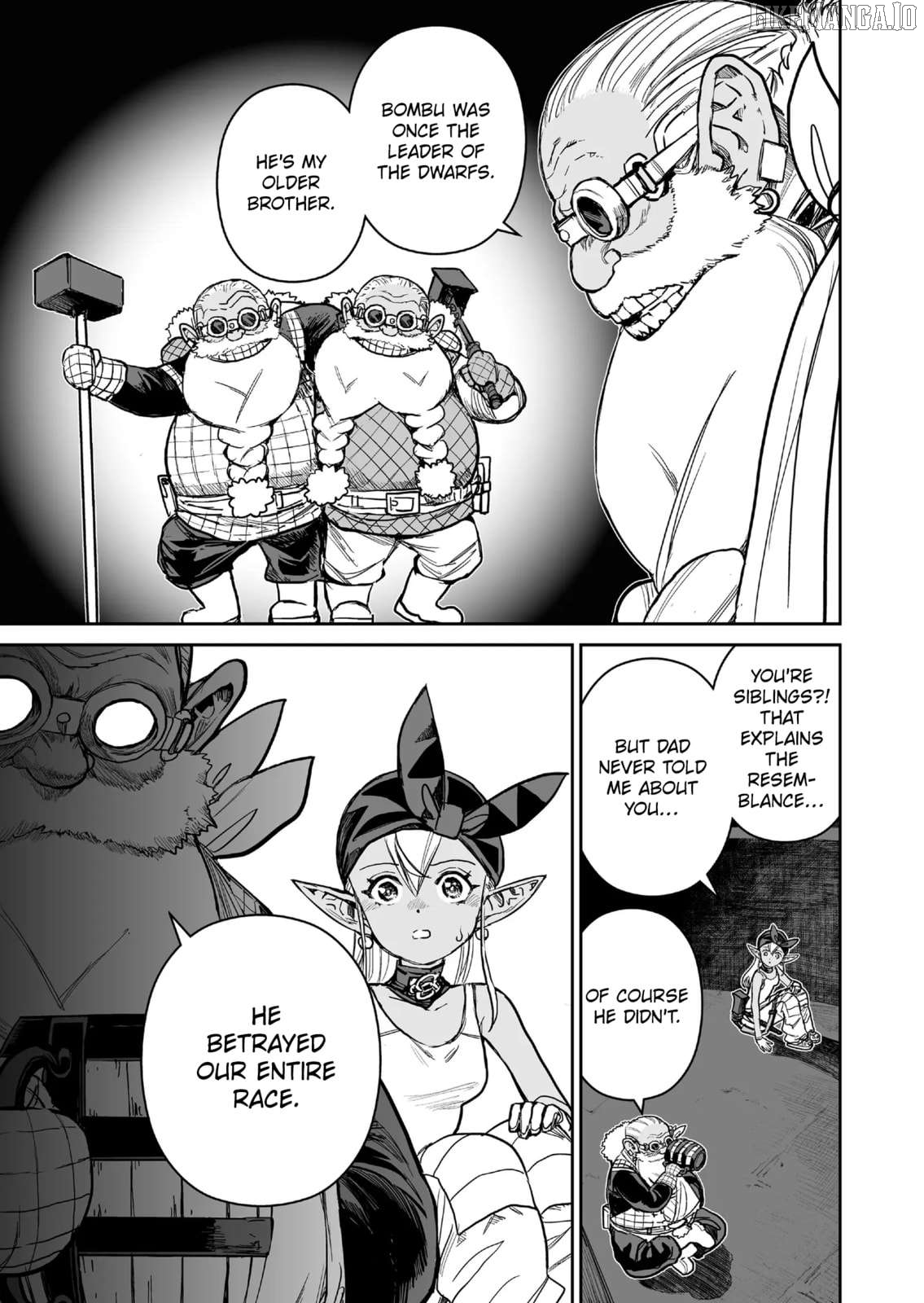 Abandoned: The Hero Who's So Strong He Breaks Every Weapon and The Elf Blacksmith Chapter 17 - page 13