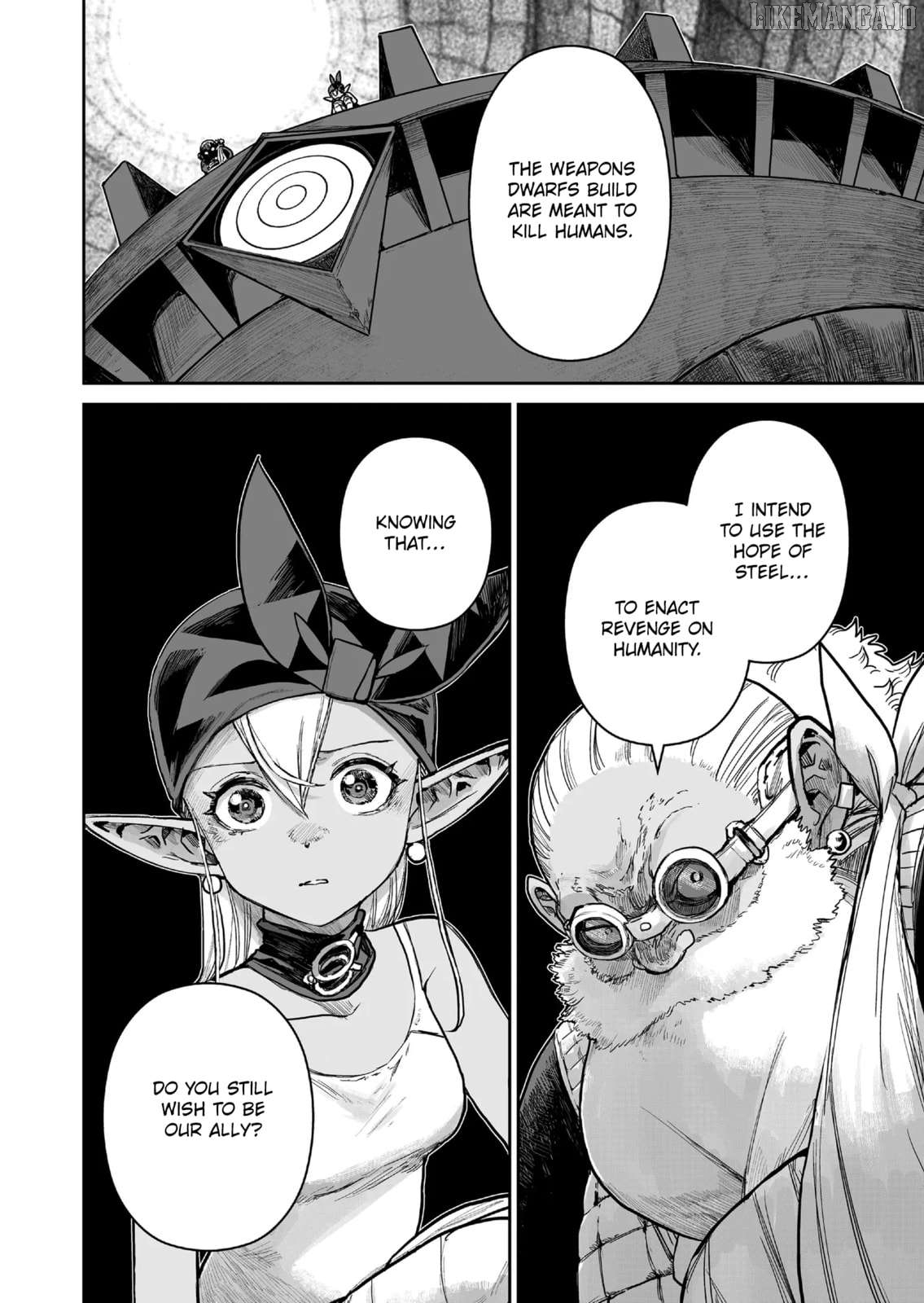 Abandoned: The Hero Who's So Strong He Breaks Every Weapon and The Elf Blacksmith Chapter 17 - page 16