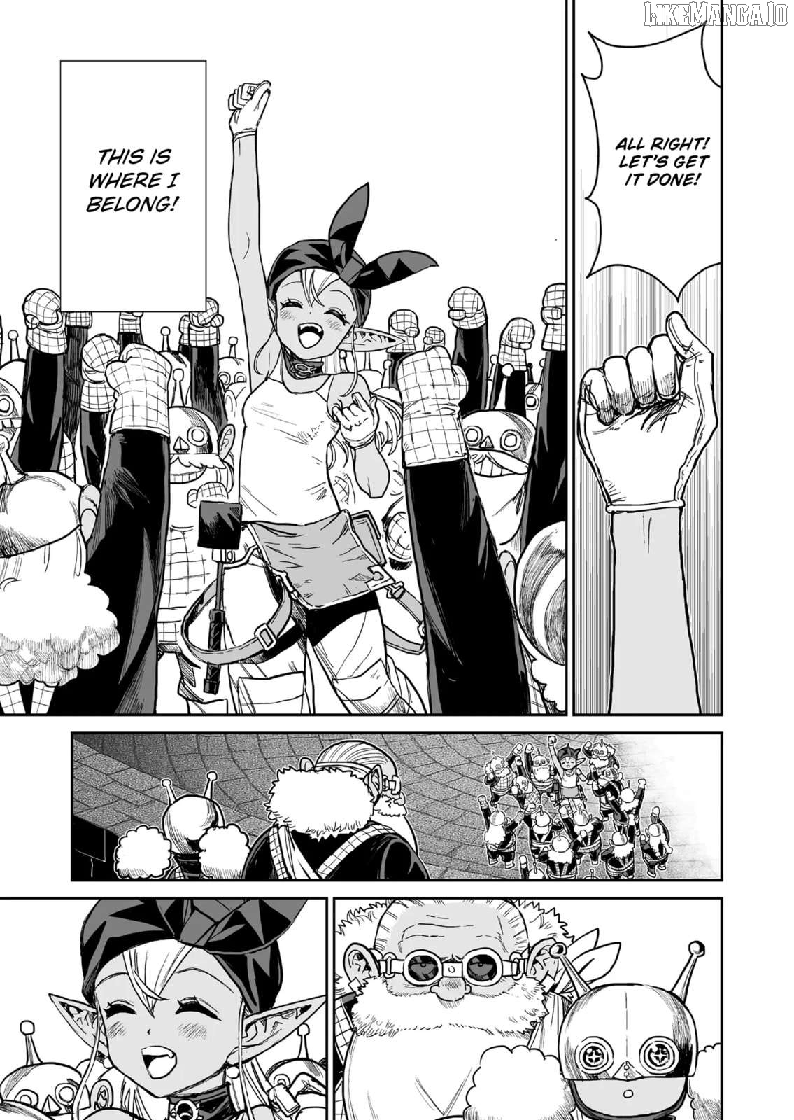 Abandoned: The Hero Who's So Strong He Breaks Every Weapon and The Elf Blacksmith Chapter 17 - page 5