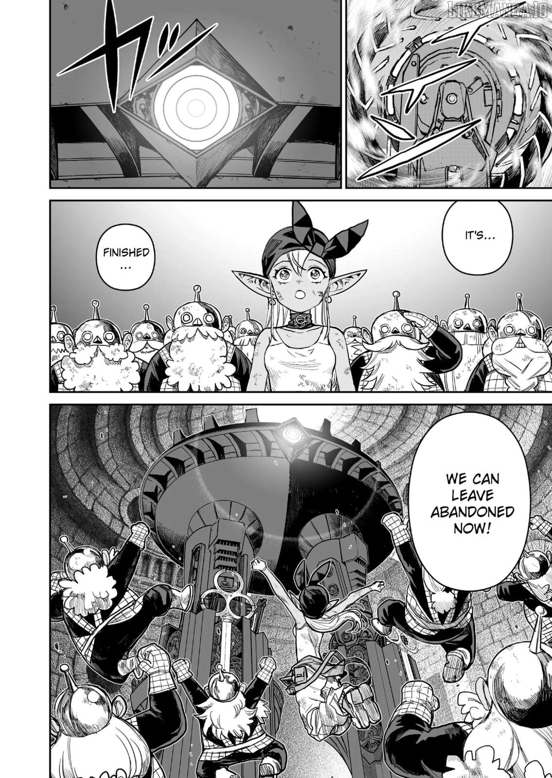 Abandoned: The Hero Who's So Strong He Breaks Every Weapon and The Elf Blacksmith Chapter 17 - page 8