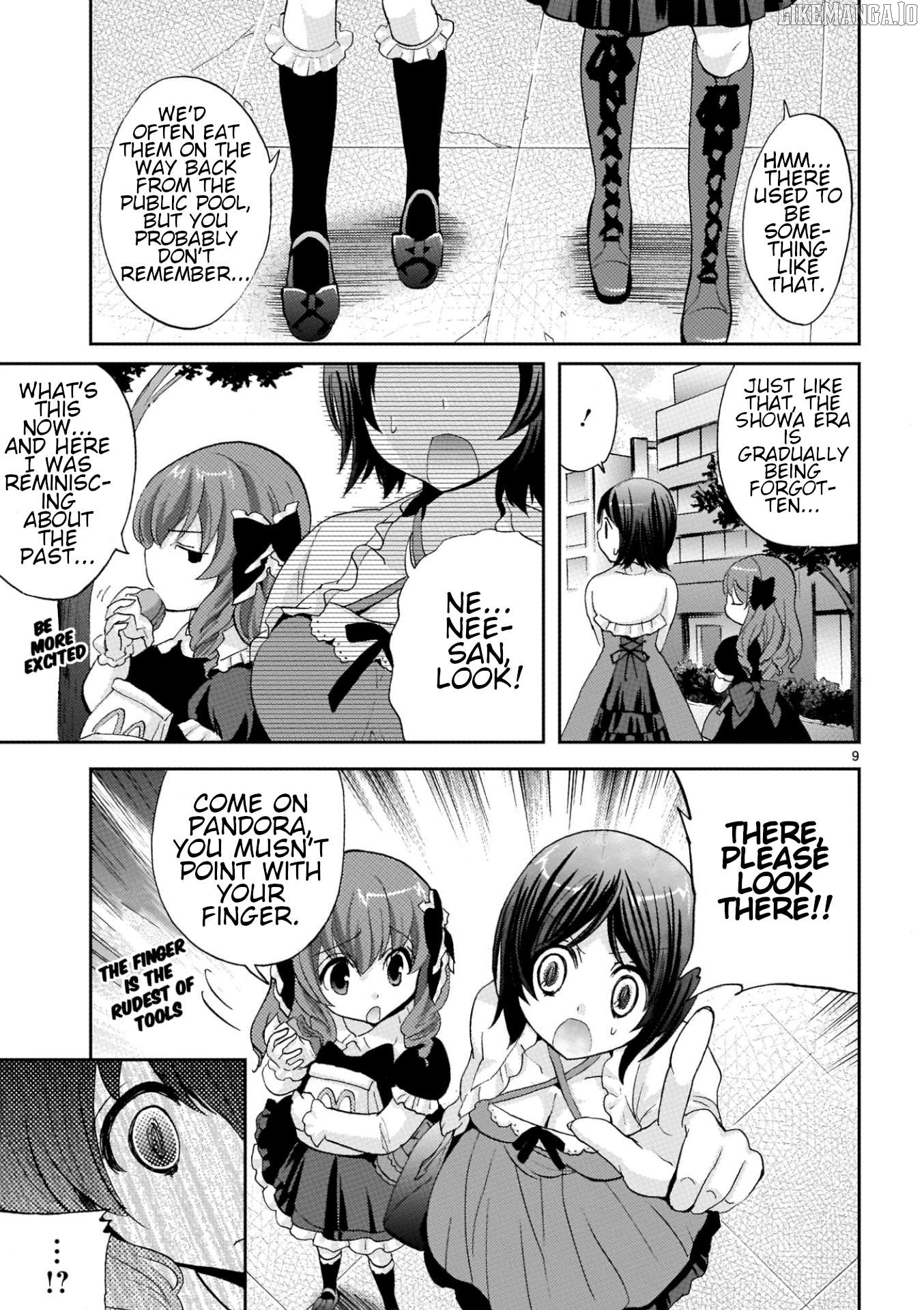 Musashinosen no Shimai Chapter 19 - page 9