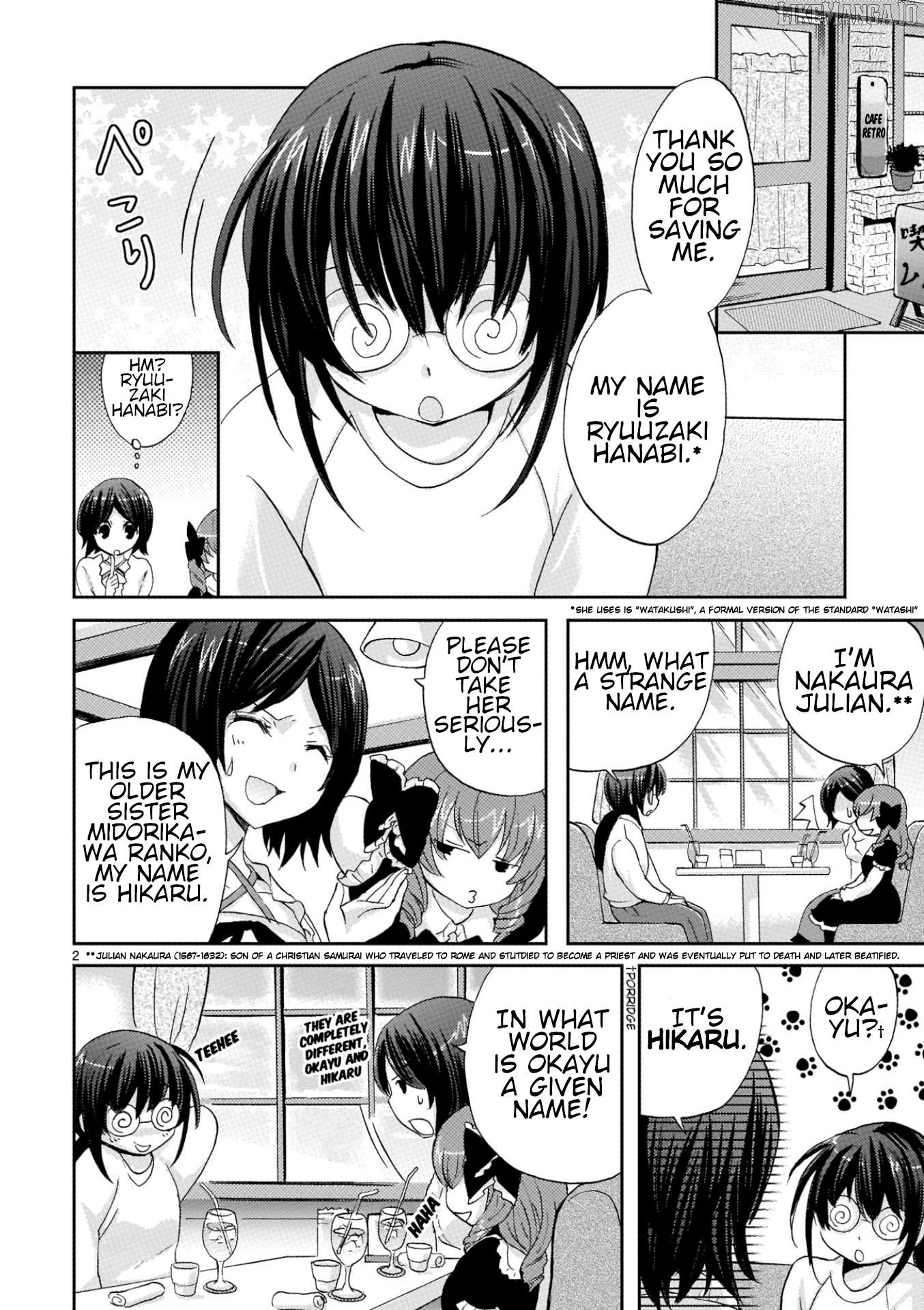 Musashinosen no Shimai Chapter 20 - page 2