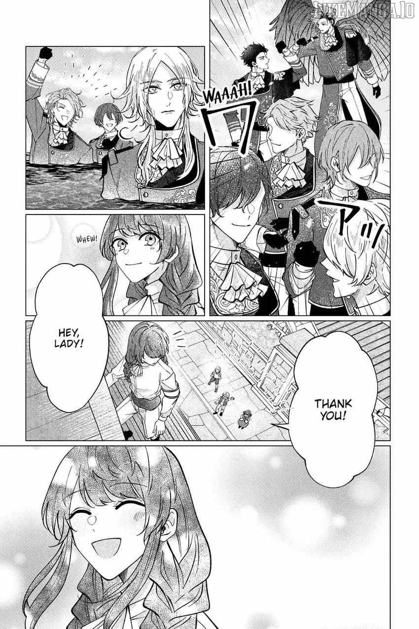 The young lady, who was blessed by the Gorilla God, is adored in the Royal Knight Order. Chapter 20 - page 18