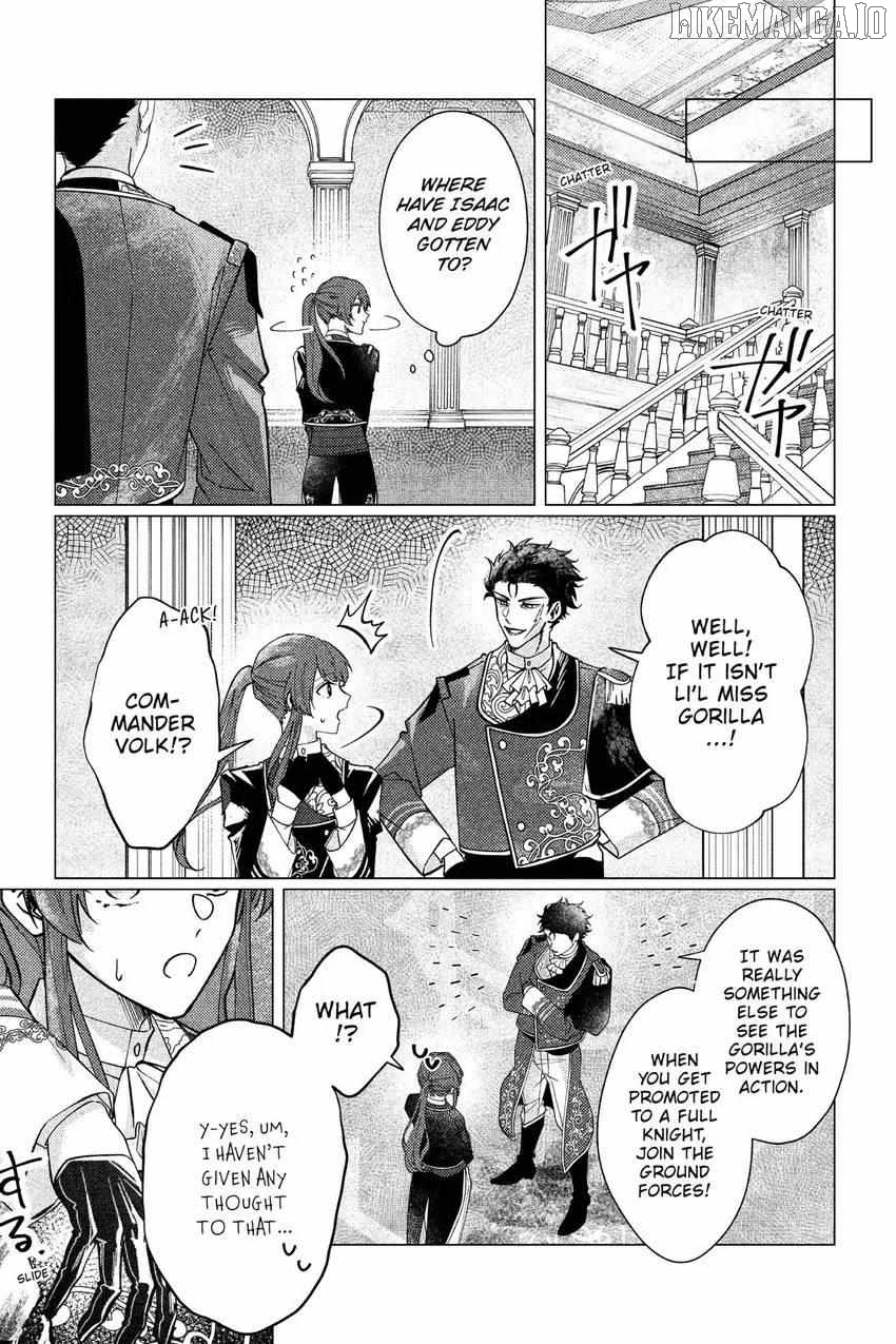 The young lady, who was blessed by the Gorilla God, is adored in the Royal Knight Order. Chapter 20 - page 20