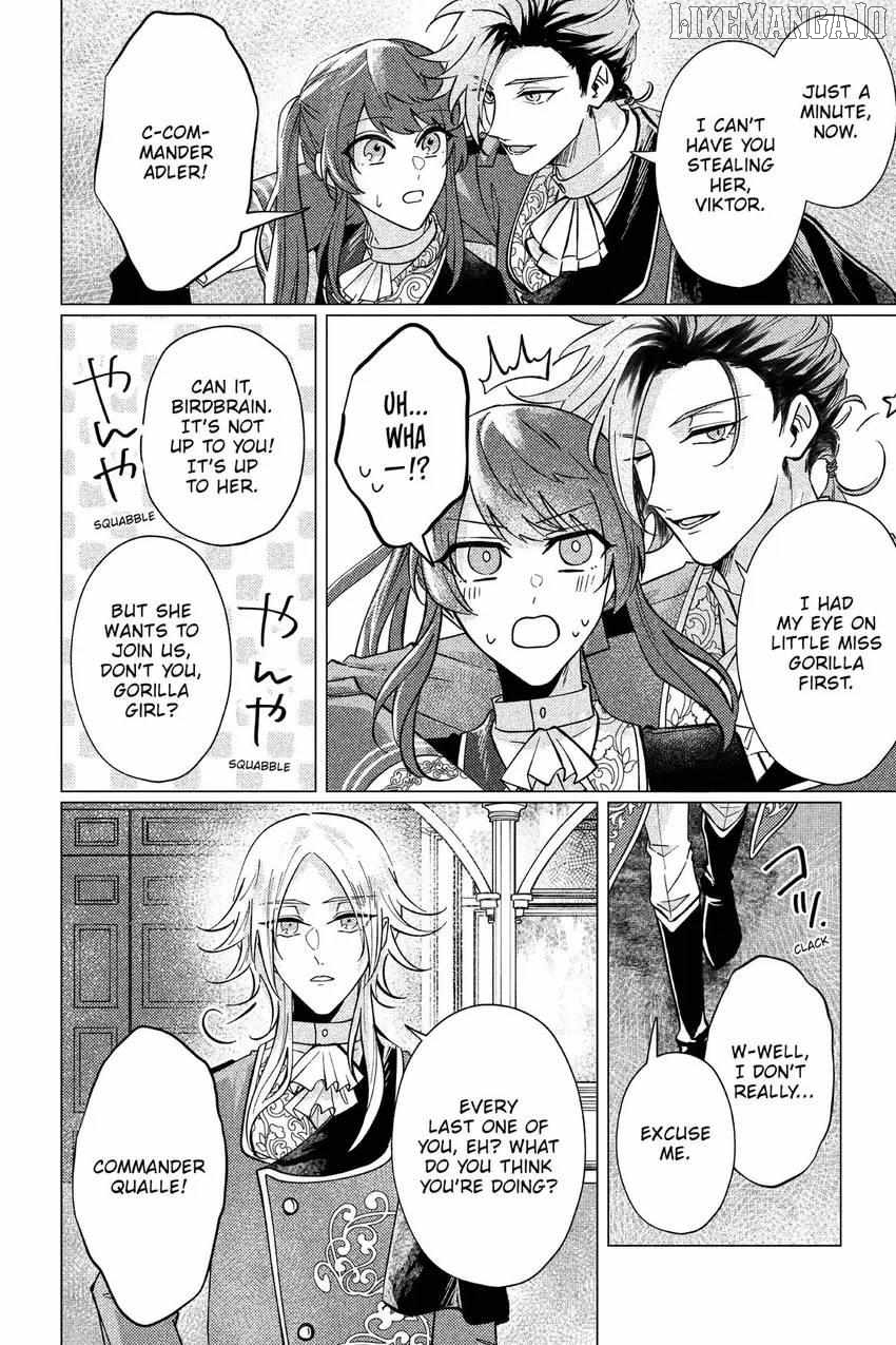 The young lady, who was blessed by the Gorilla God, is adored in the Royal Knight Order. Chapter 20 - page 21