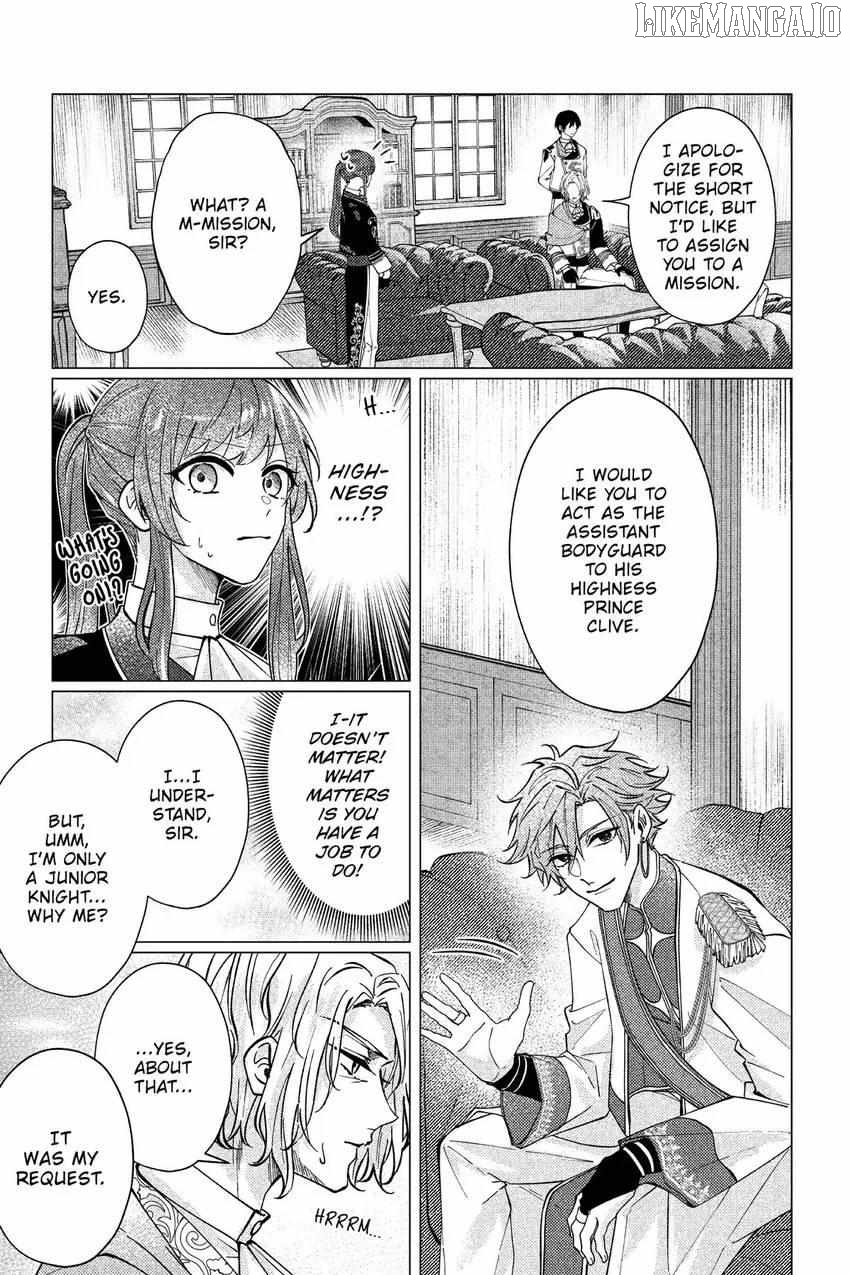 The young lady, who was blessed by the Gorilla God, is adored in the Royal Knight Order. Chapter 21 - page 14