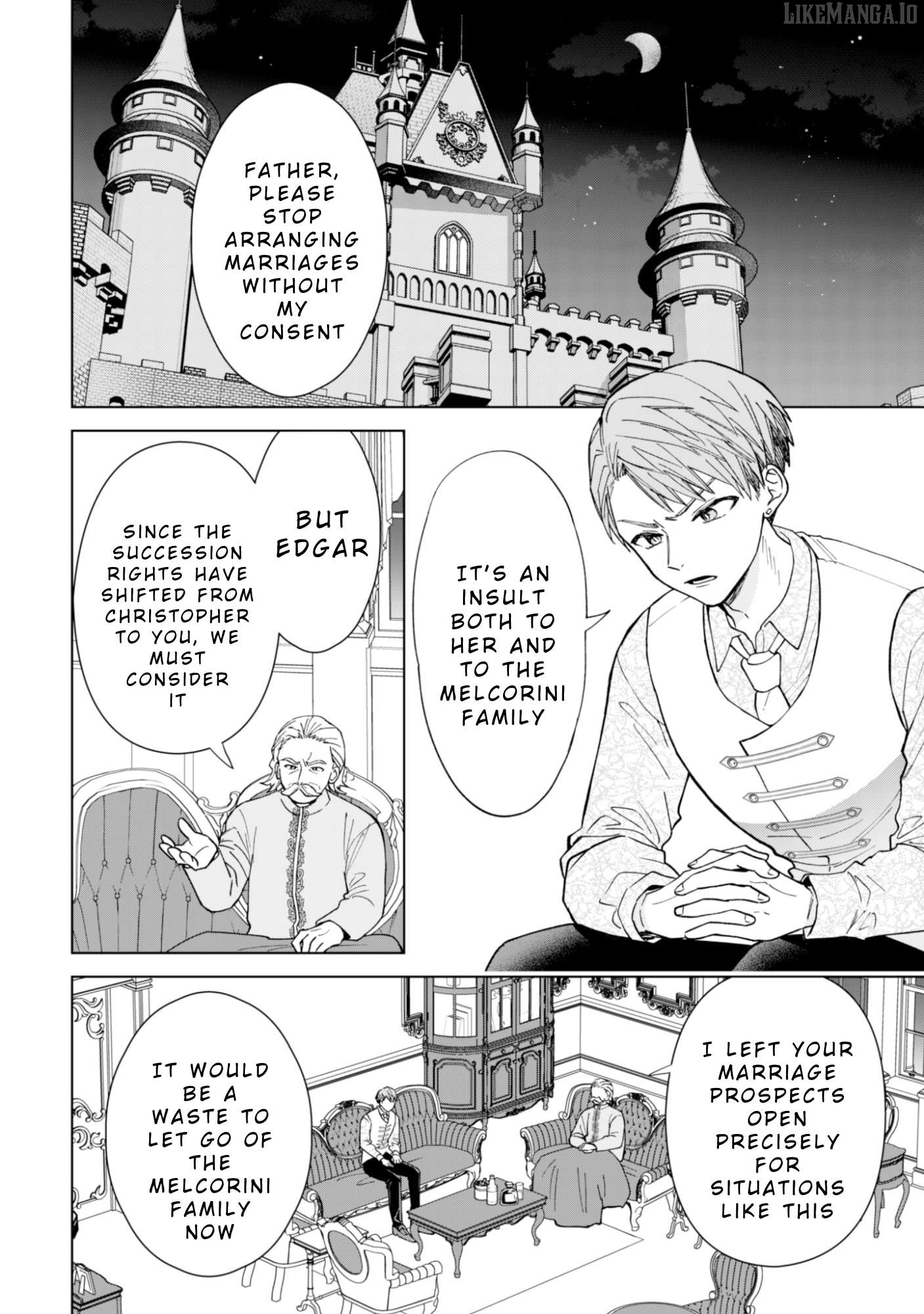 Akuyaku Reijou wa Slow Life wo Enjoy Shitai! ~Yatto Konyaku Hakisareta no ni, Daini Ouji ga Meccha Stalker Shitekurun desu kedo~ Chapter 17 - page 2